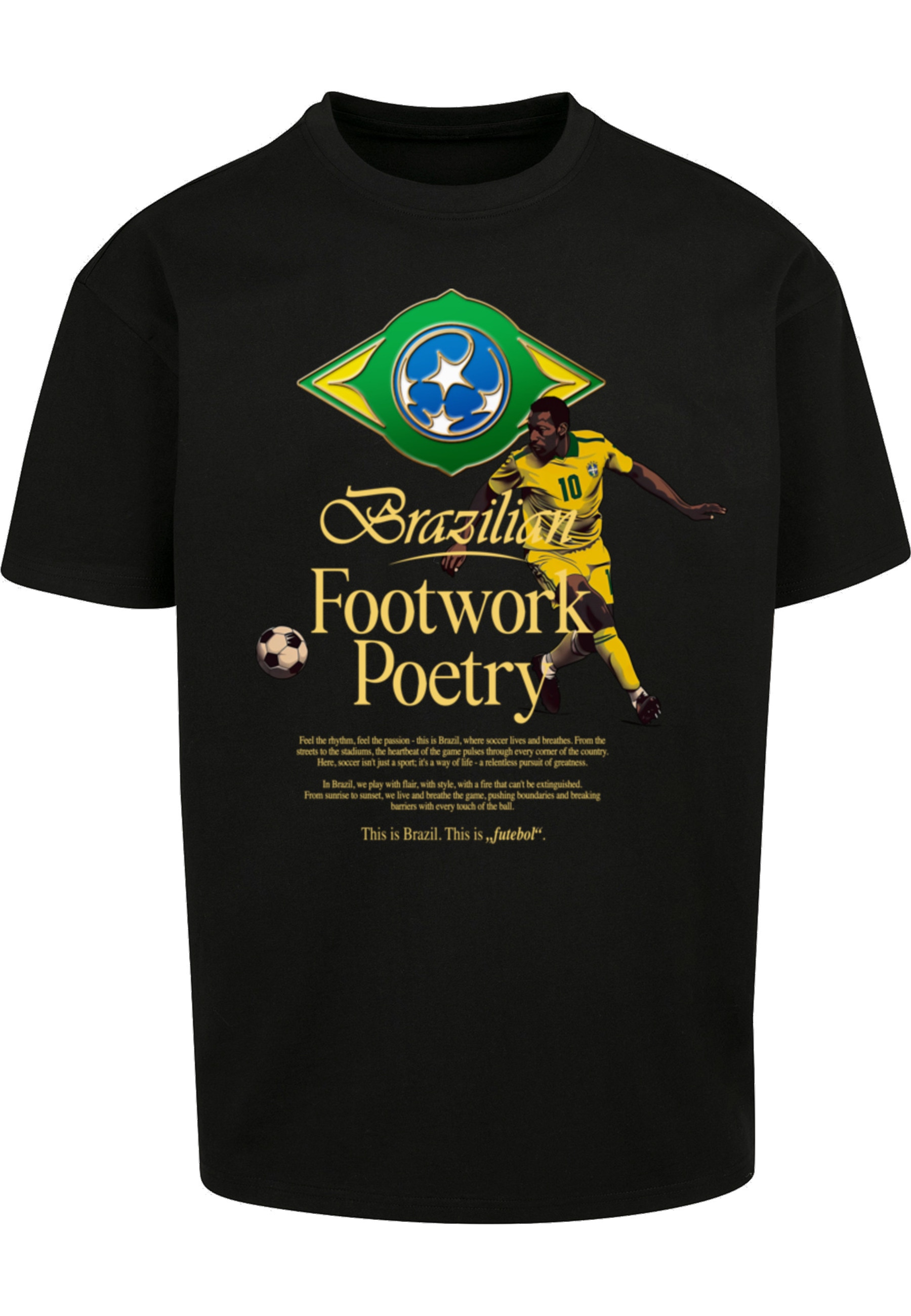 Upscale by Mister Tee T-Shirt "Upscale by Mister Tee Footwork Poetry Oversize Tee" 1 Stk.