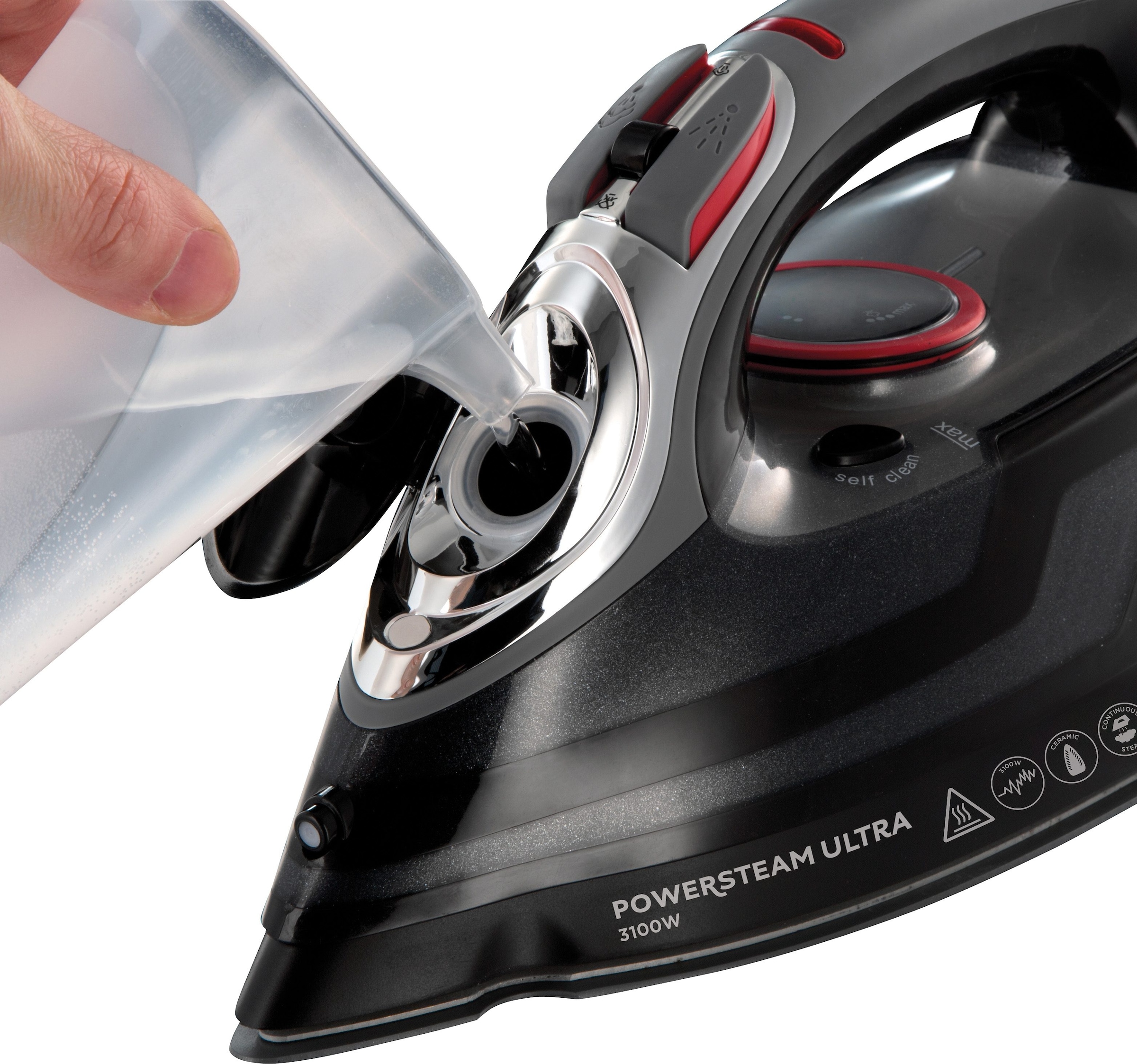 RUSSELL HOBBS Dampfbügeleisen »»Power Steam Ultra« 20630-56«, 3100 W, leichtgleitende Keramiksohle