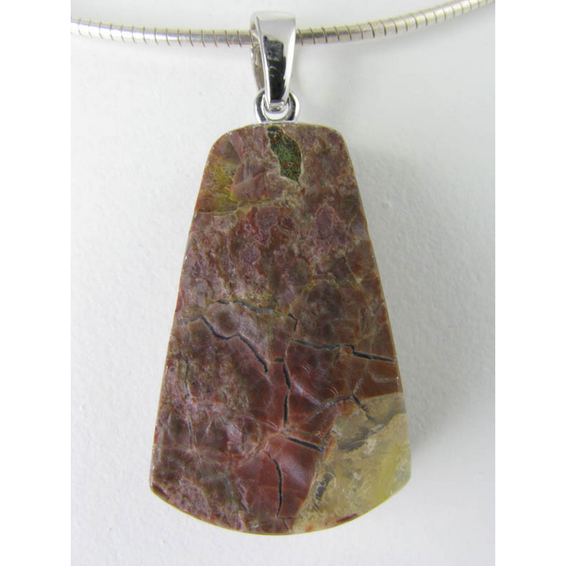 Adelia´s Kettenanhänger »Jaspis Anhänger 925 Silber« bestellen | BAUR