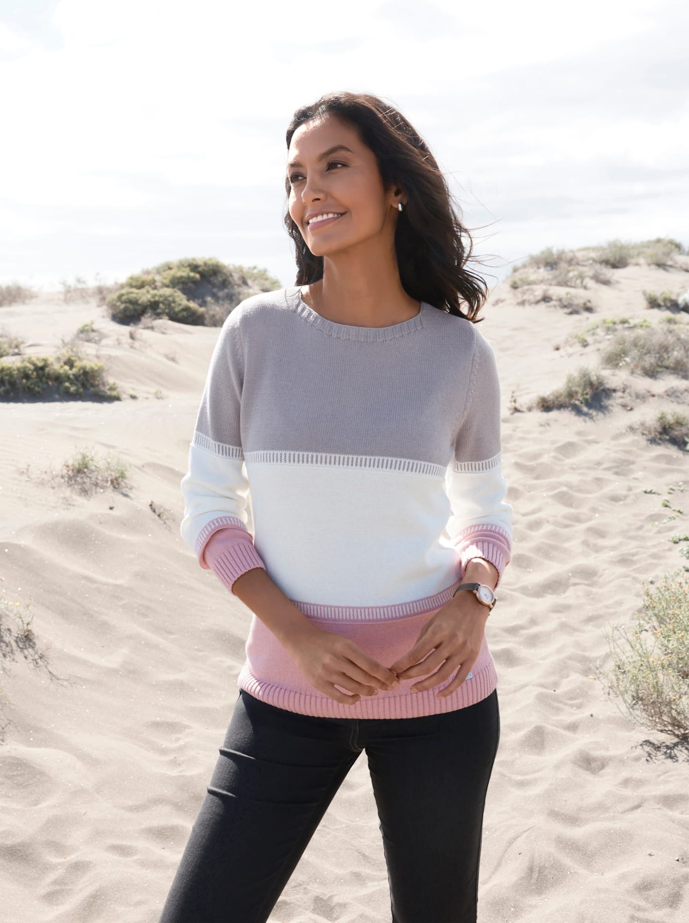 Casual Looks Strickpullover "Rundhals-Pullover"
