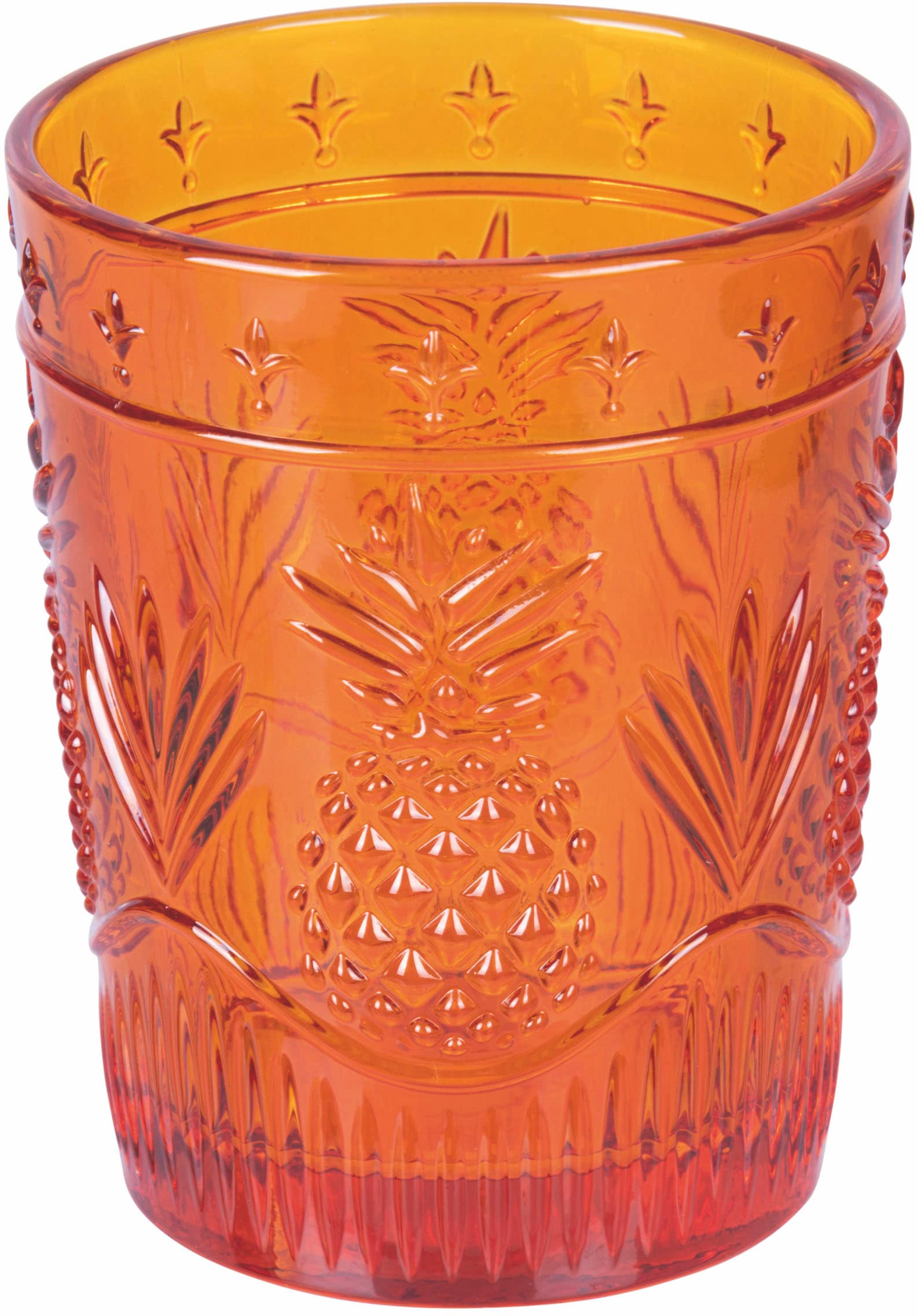 Villa d'Este Gläser-Set »Piňa bunt 250 ml«, (Set, 4 tlg.), Wassergläser-Set, 4-teilig, Inhalt 250 ml