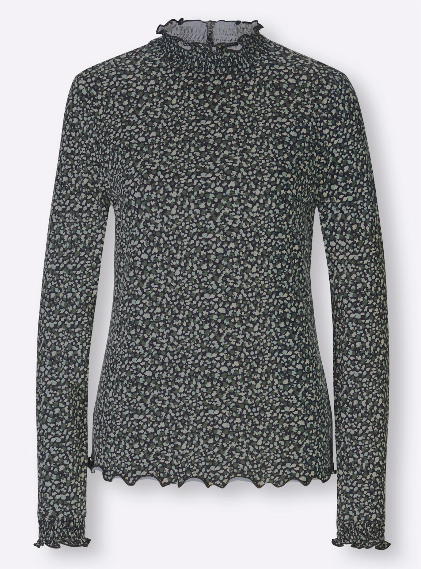 heine Langarmshirt »Druck-Shirt«, (1 tlg.)