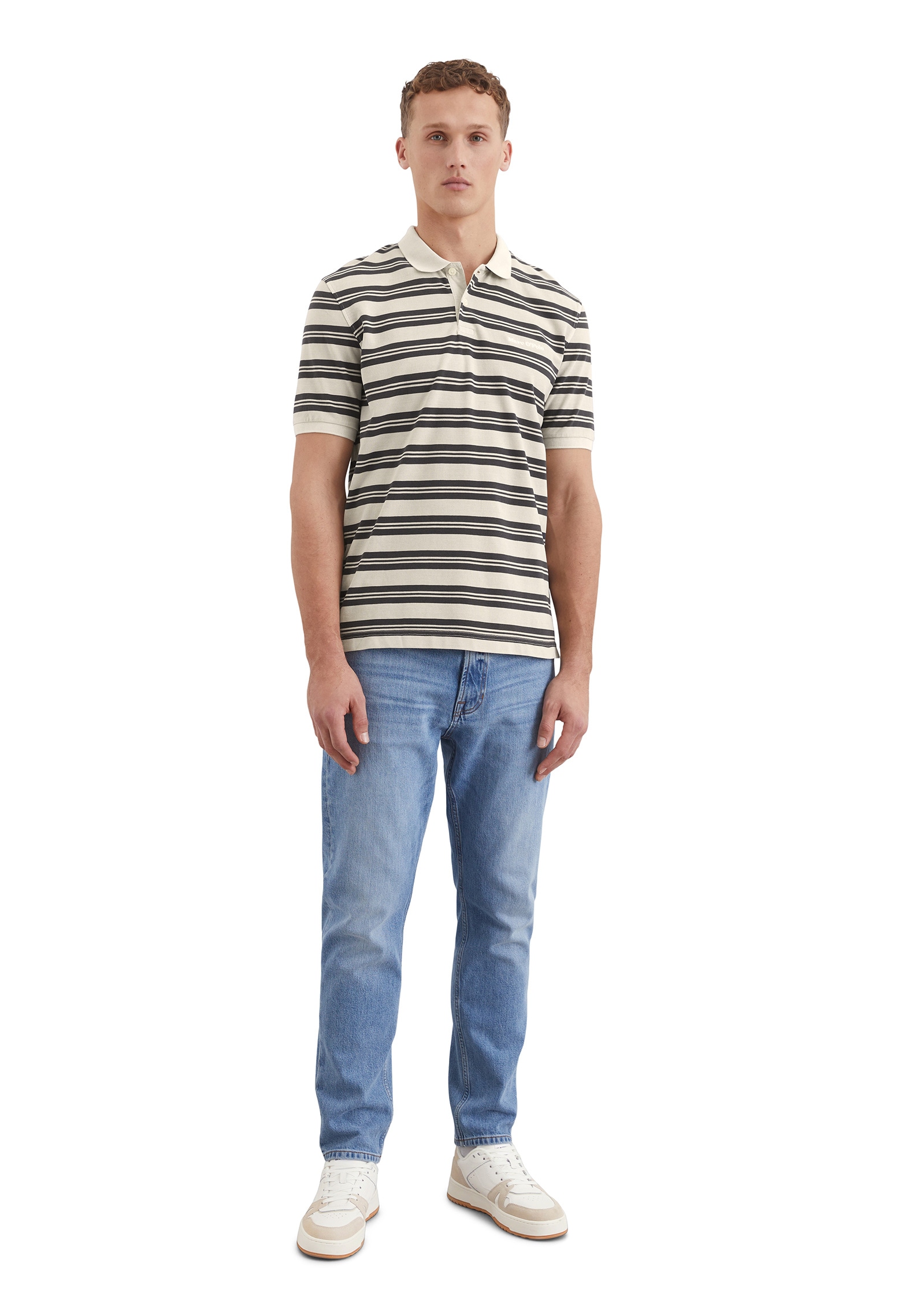 Marc O'Polo Poloshirt »aus Bio-Baumwoll-Piqué«