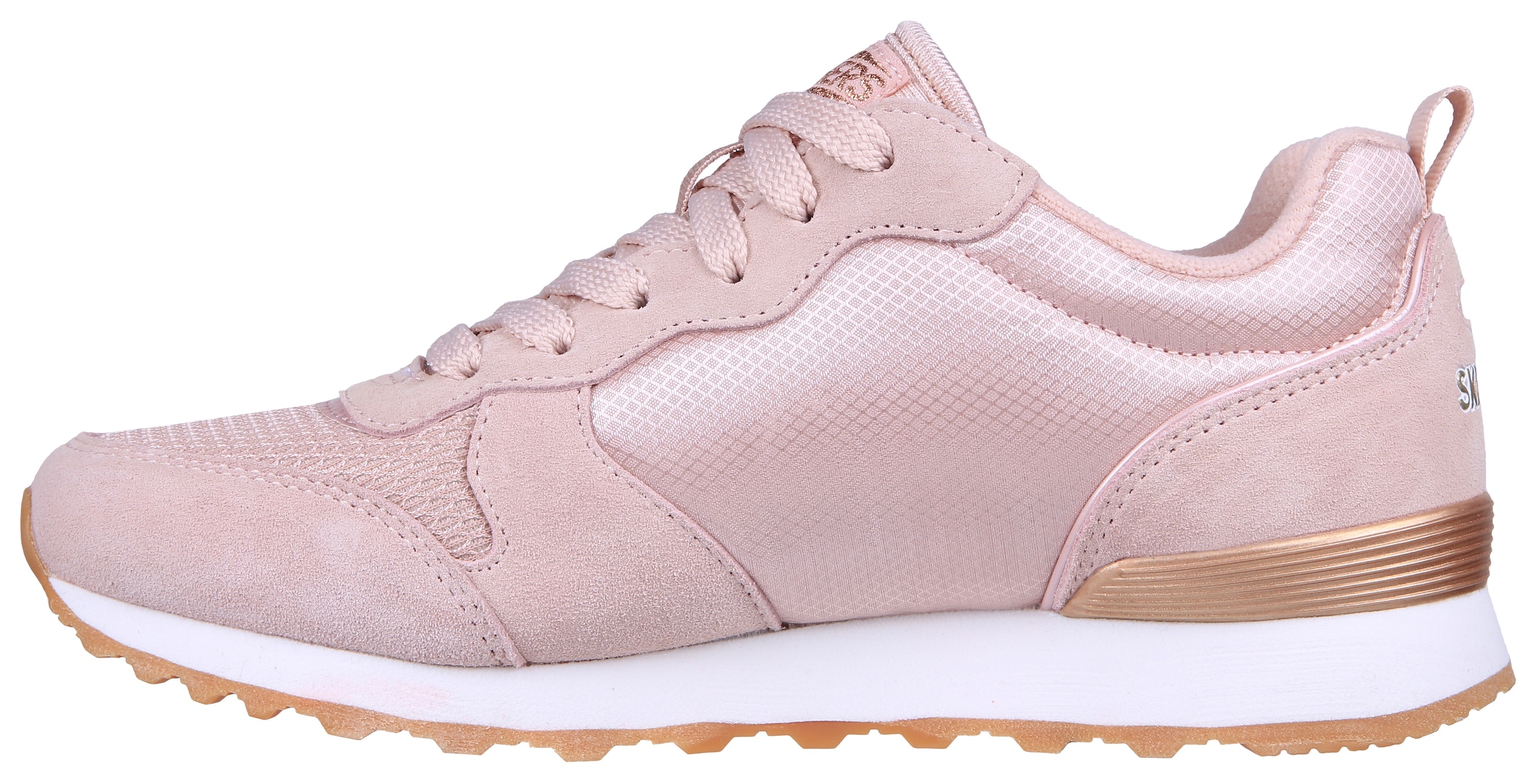 Skechers Sneaker »OG 85 - GOLDN GURL«, Schnürschuh, Original-Retro-Jogginschuh mit Air-Cooled Memory Foam®