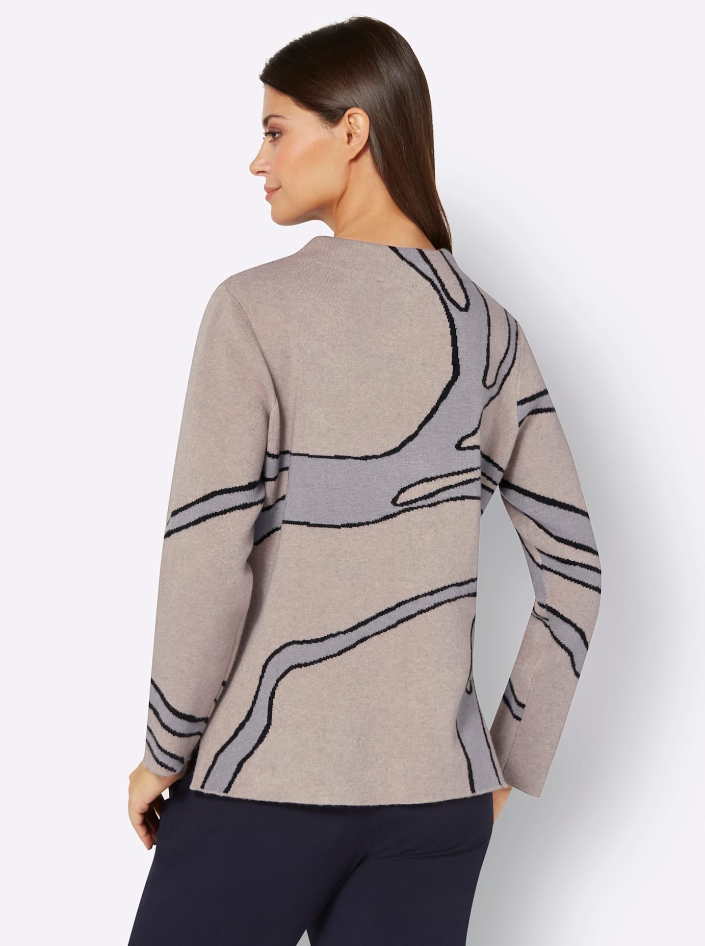 creation L Strickpullover »Jacquard-Pullover«