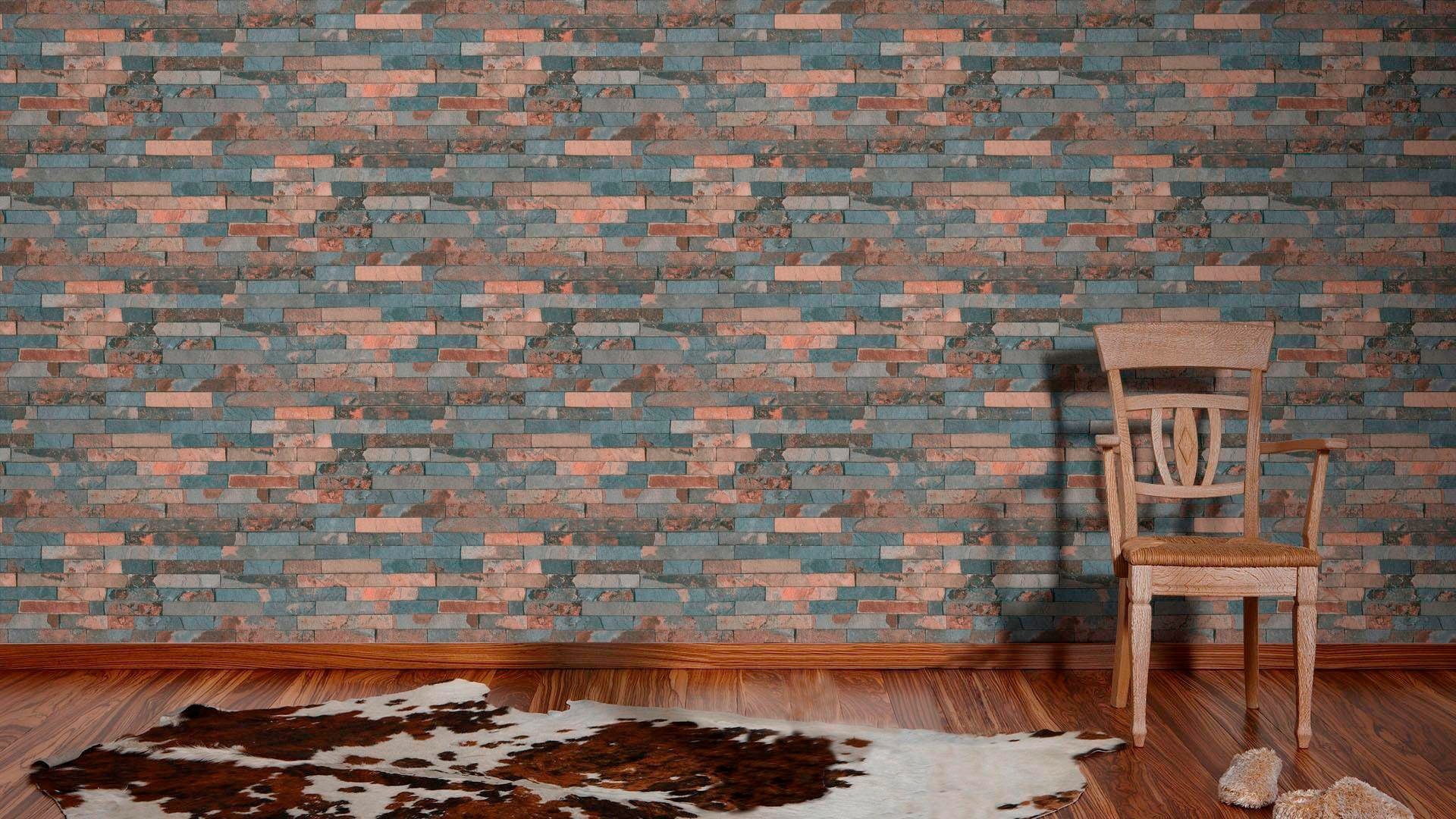 living walls Vliestapete »Best of Wood`n Stone 2nd Edition«, Steinoptik, Tapete Stein