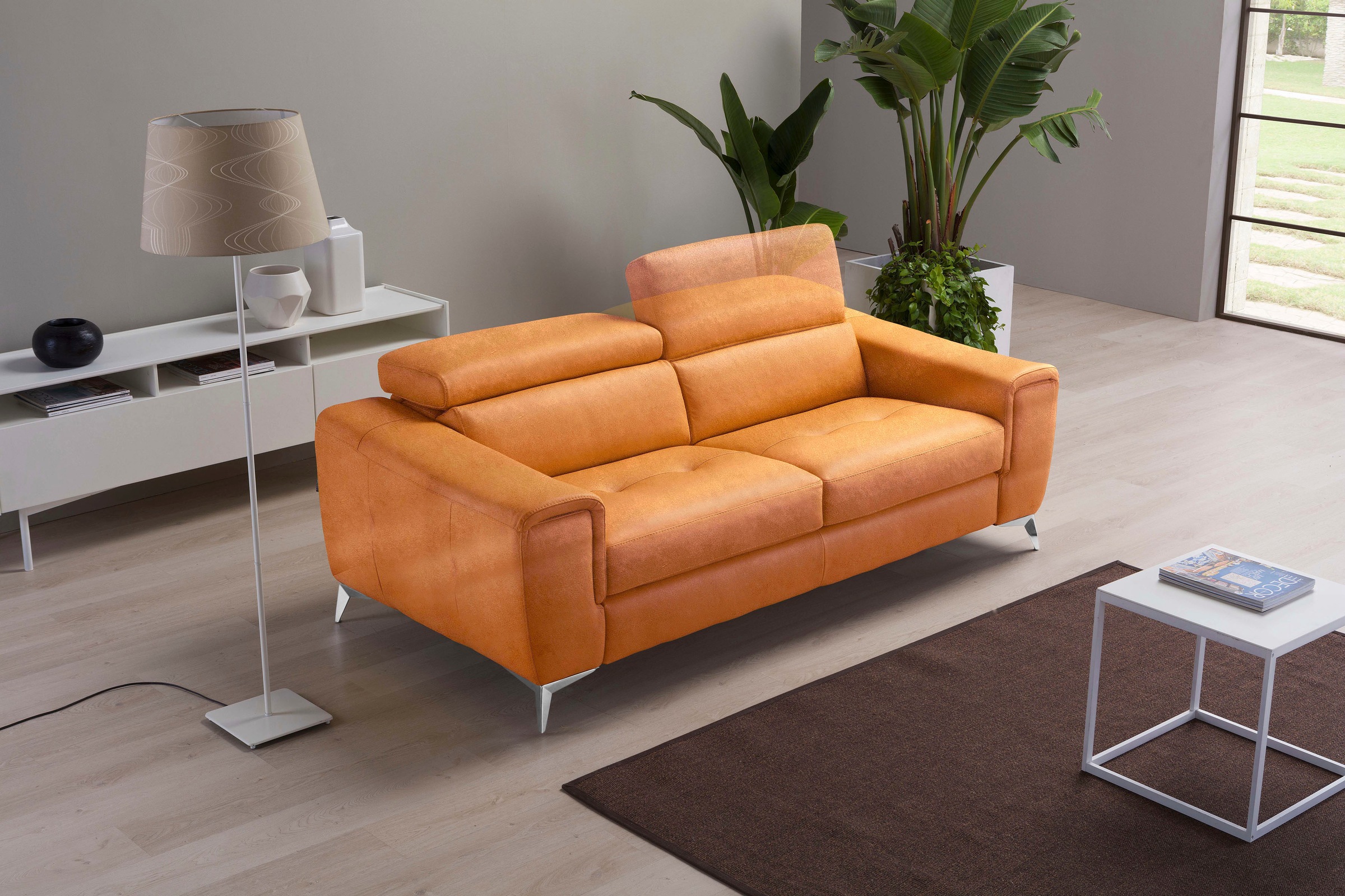 Egoitaliano 2,5-Sitzer "Francine, Designsofa, Loungesofa, Breite 213 cm, Fu günstig online kaufen