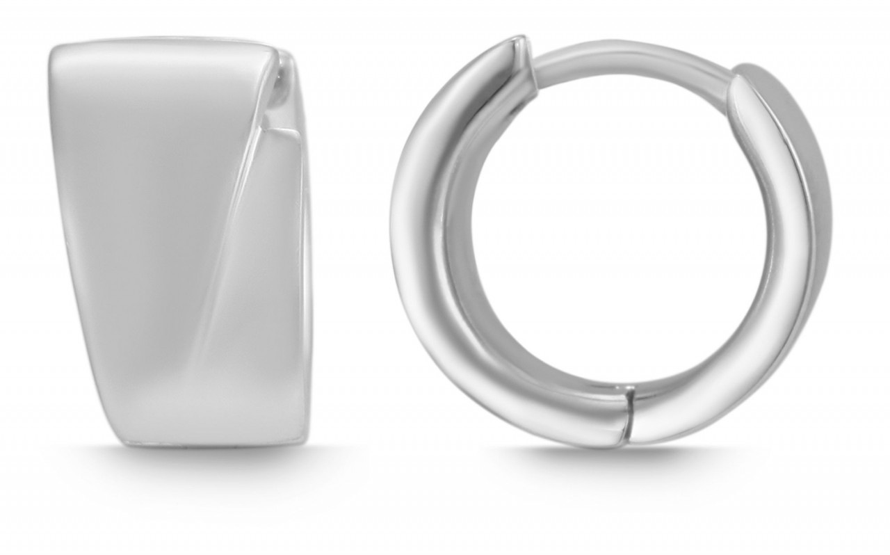 Paar Creolen ADELIA´S "Damen Creolen aus poliertem 925 Sterling Silber Ø 9 mm", silber, Ohrringe, Damen, Damen, Silber 925 (Sterlingsilber) 3