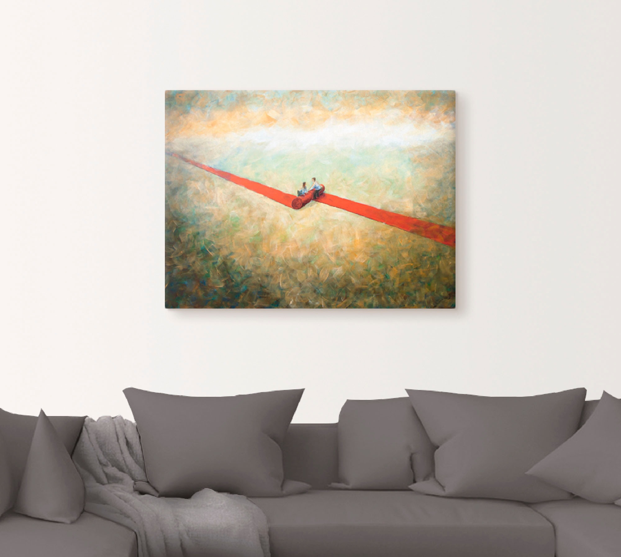 Artland Wandbild »Begegnung«, Paar, (1 St.), als Leinwandbild, Poster in verschied. Größen