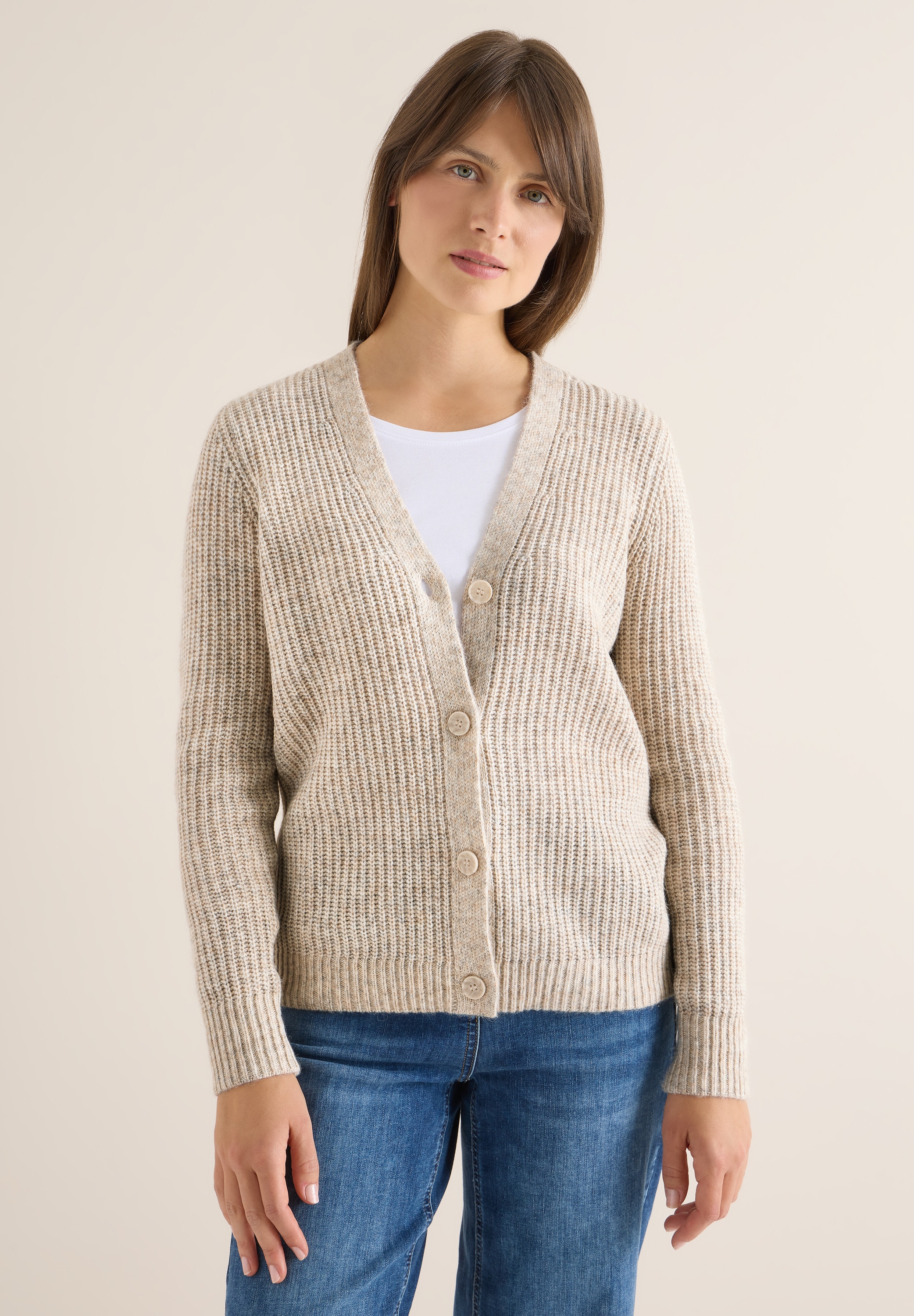 Cecil Cardigan, im soften Baumwoll-Mix günstig online kaufen