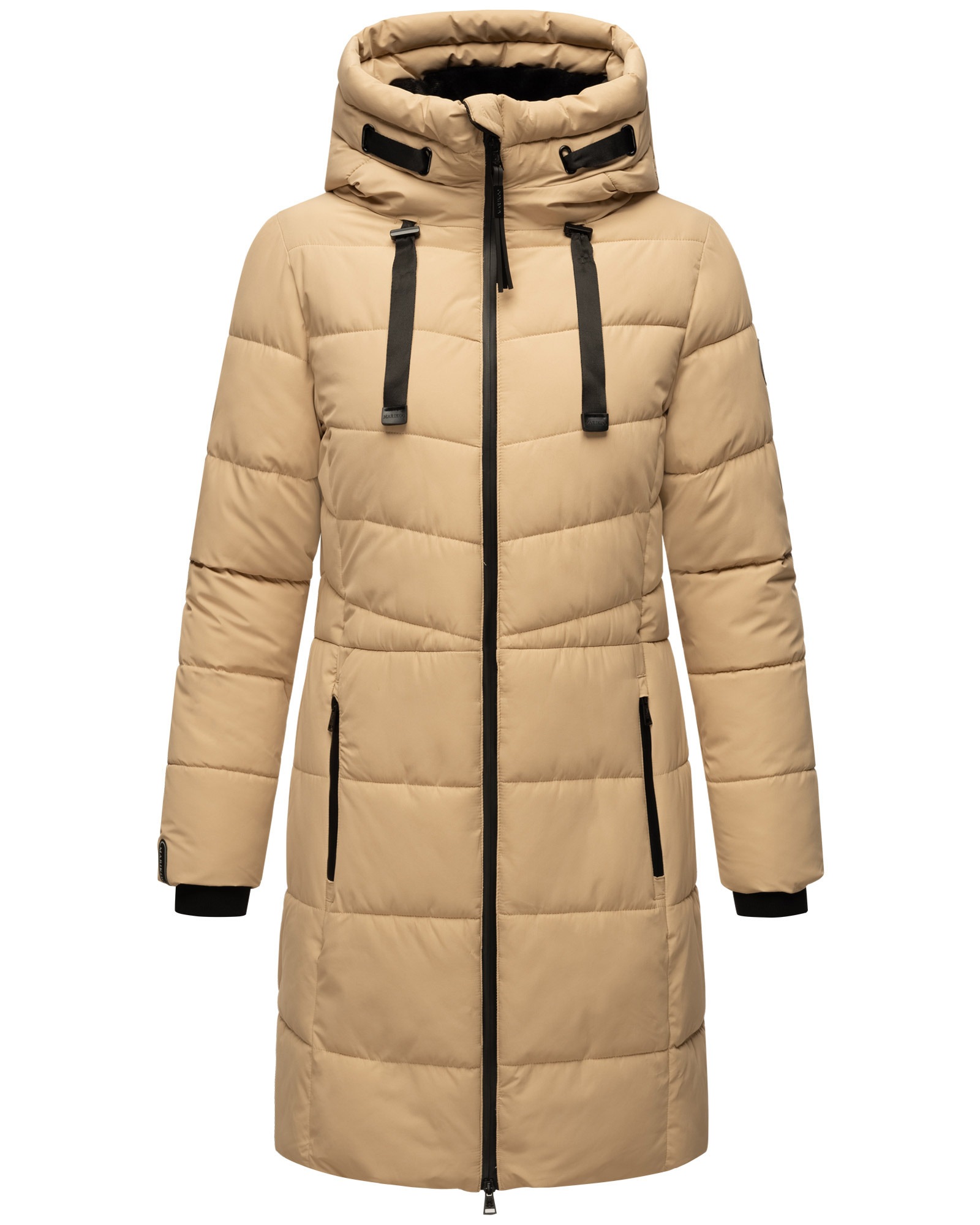 Marikoo Winterjacke »Natsukoo XVI«, großer | Mantel für bestellen BAUR mit Stepp Kapuze