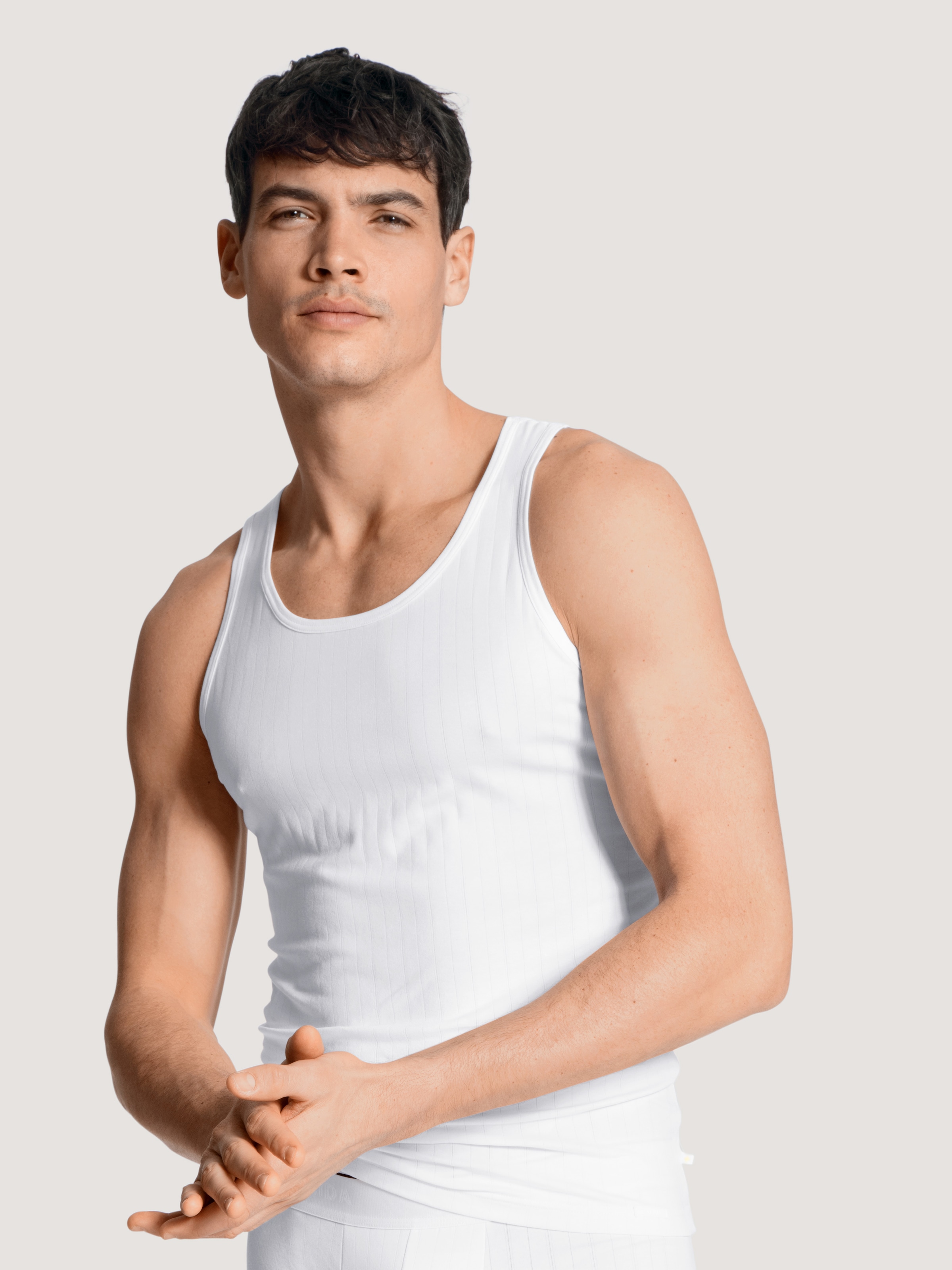 CALIDA Muskelshirt, mit Rundhals-Ausschnitt