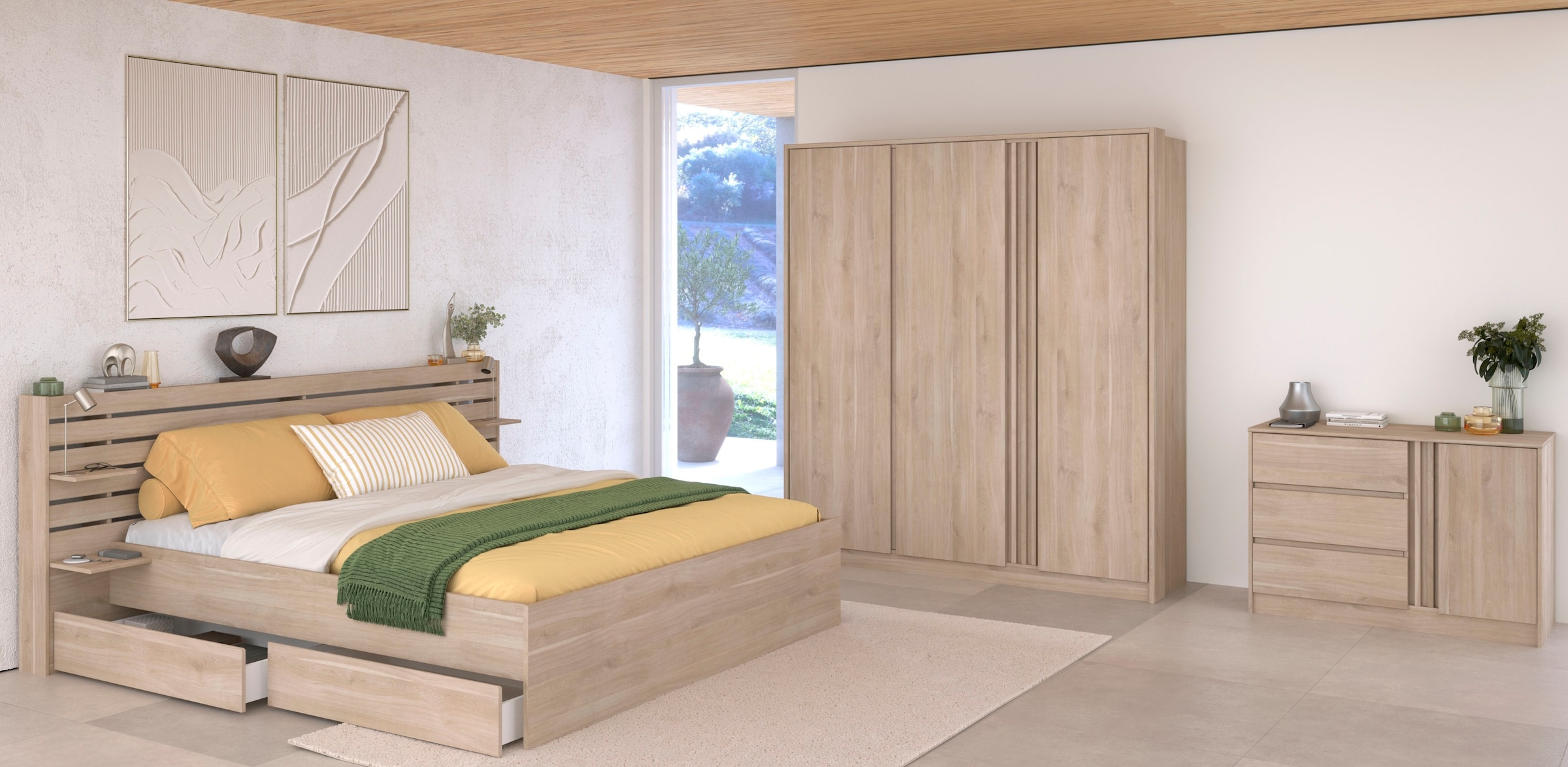 Parisot Schlafzimmer-Set »Escale 27« 4 tlg.