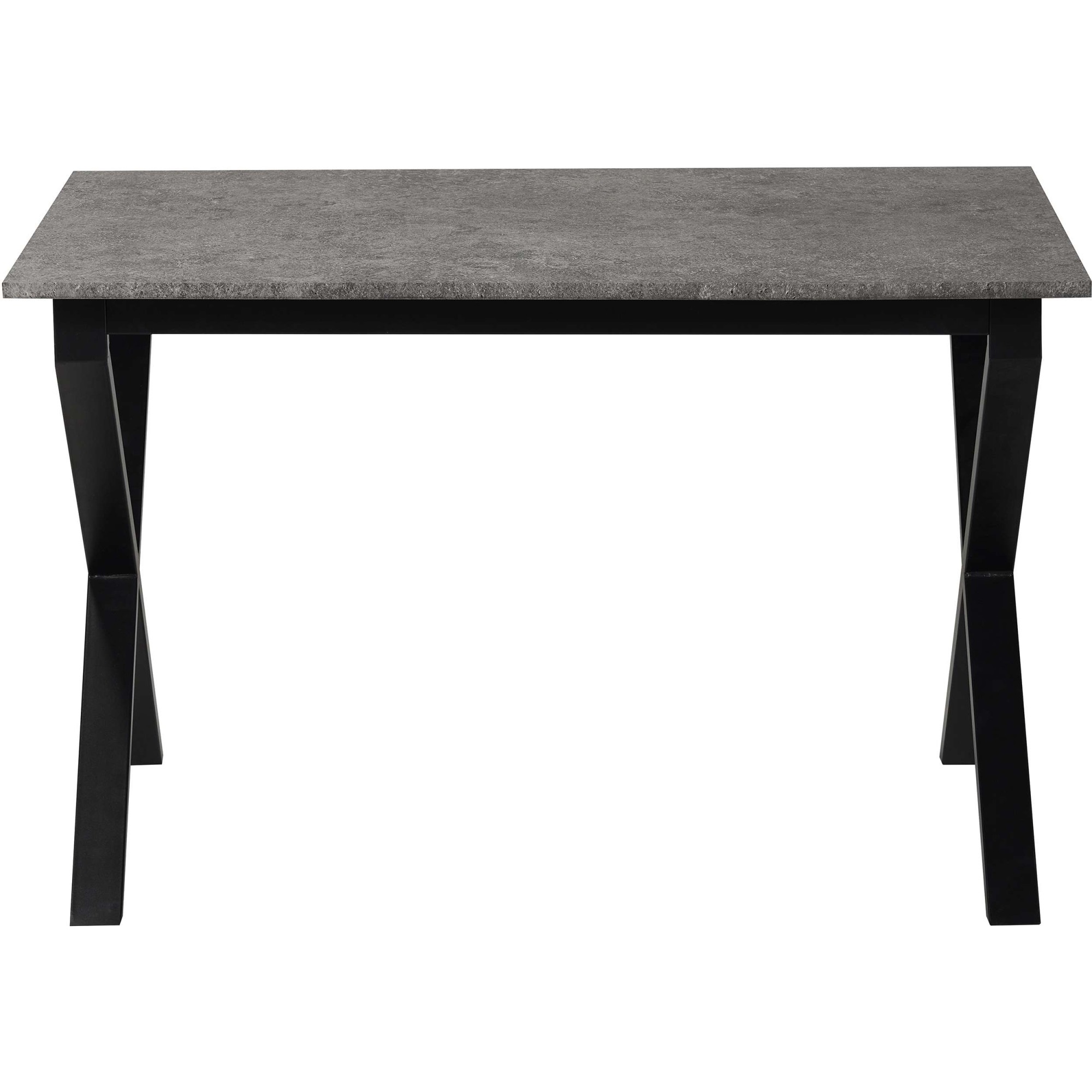 OTTO HOME Boddhi Dining Table Cement Black 120x80x75cm 3