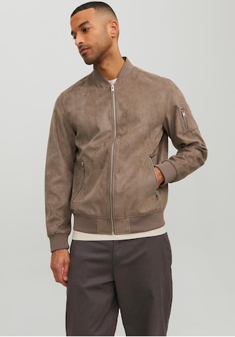 Blouson »JJEROCKY FAUX SUEDE BOMBER NOOS«