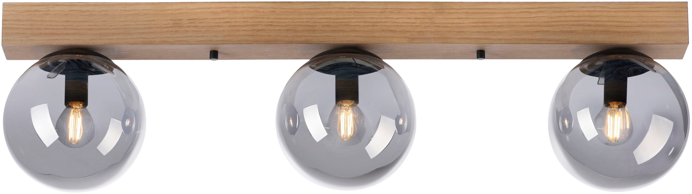 JUST LIGHT Deckenleuchte »GREEN WIDO«, 3 flammig, Leuchtmittel E14 | ohne Leuchtmittel