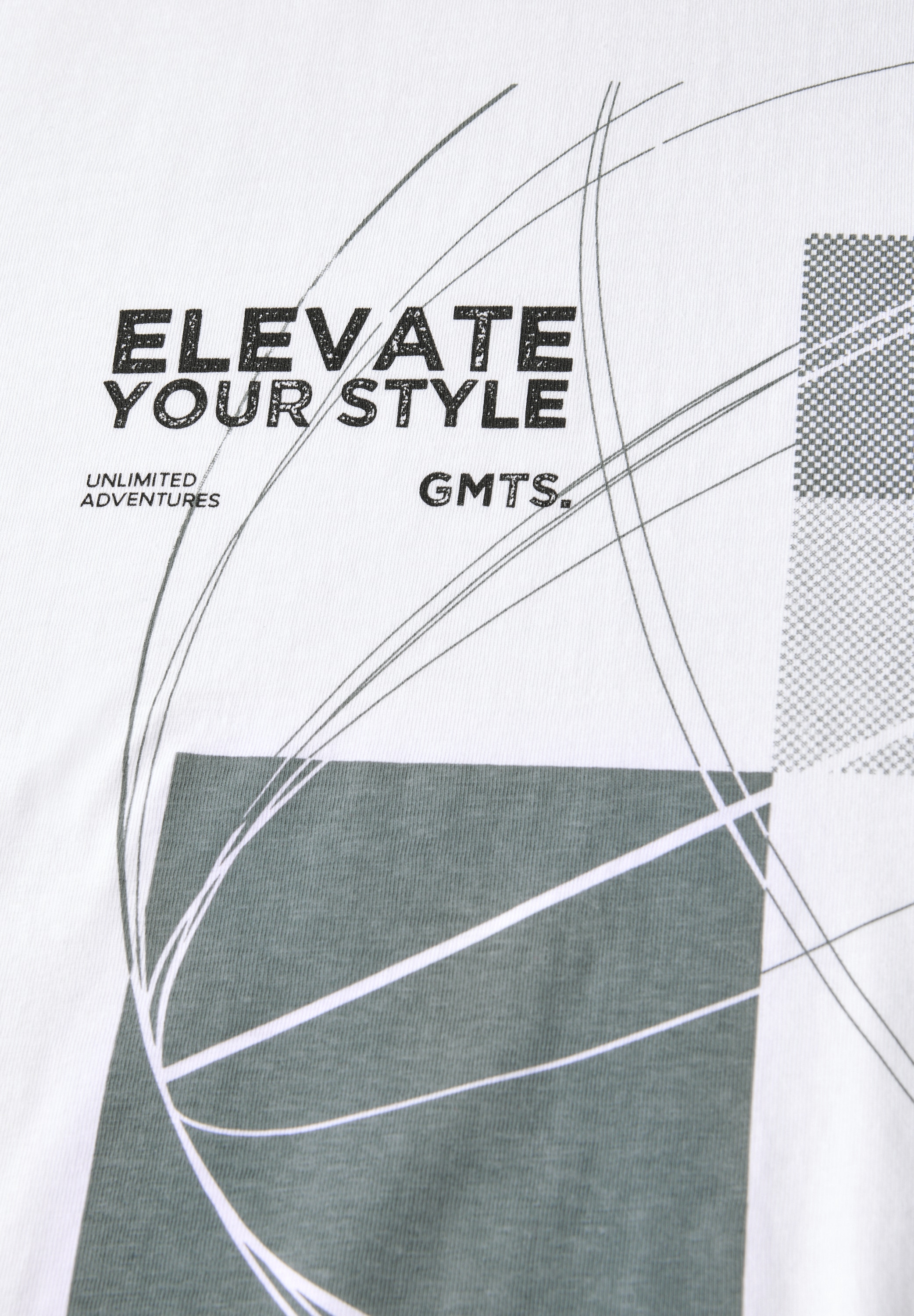 STREET ONE MEN T-Shirt, aus reiner Baumwolle