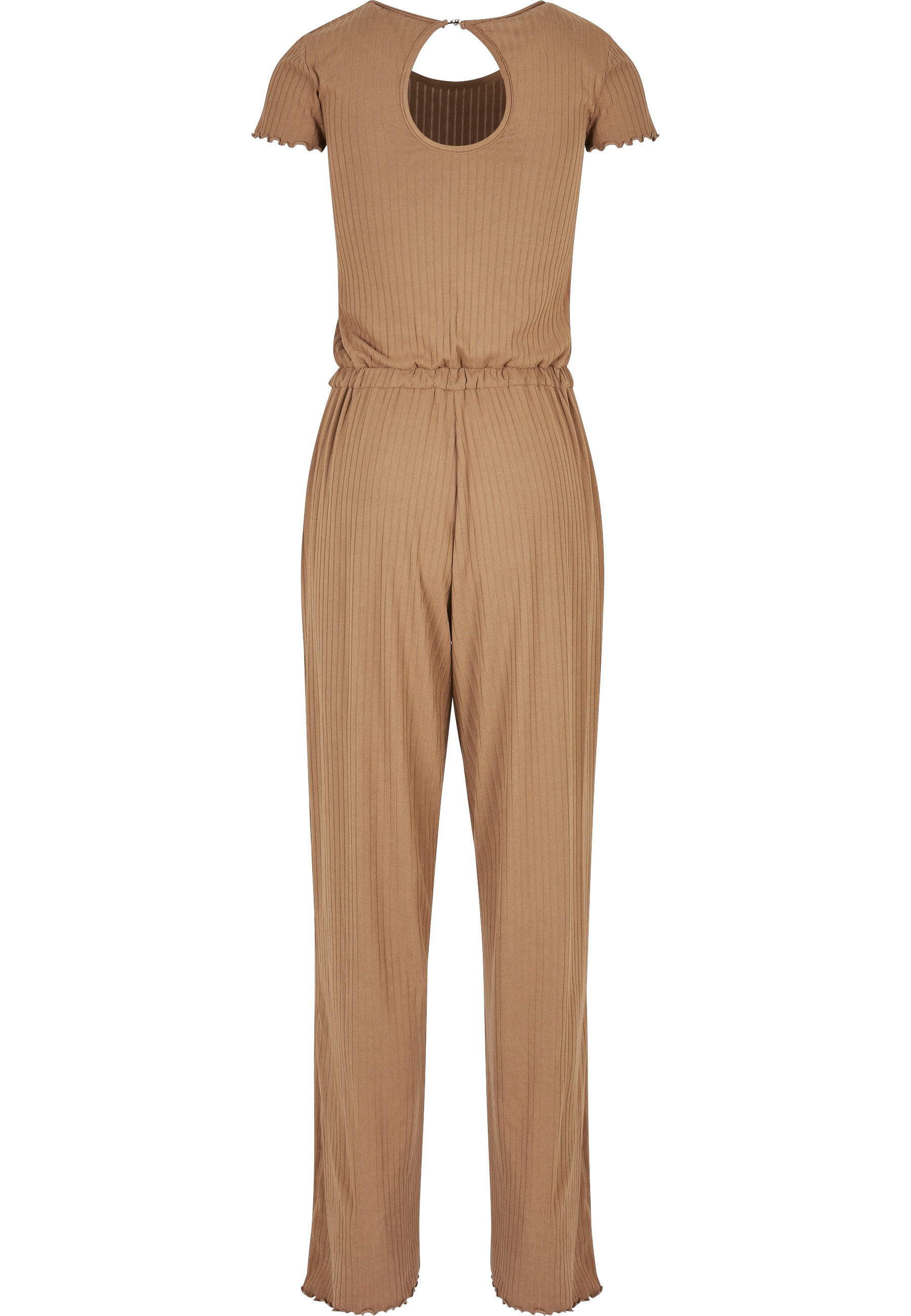 URBAN CLASSICS Jumpsuit "Urban Classics Damen Ladies Rib Wid Leg Jumpsuit" günstig online kaufen
