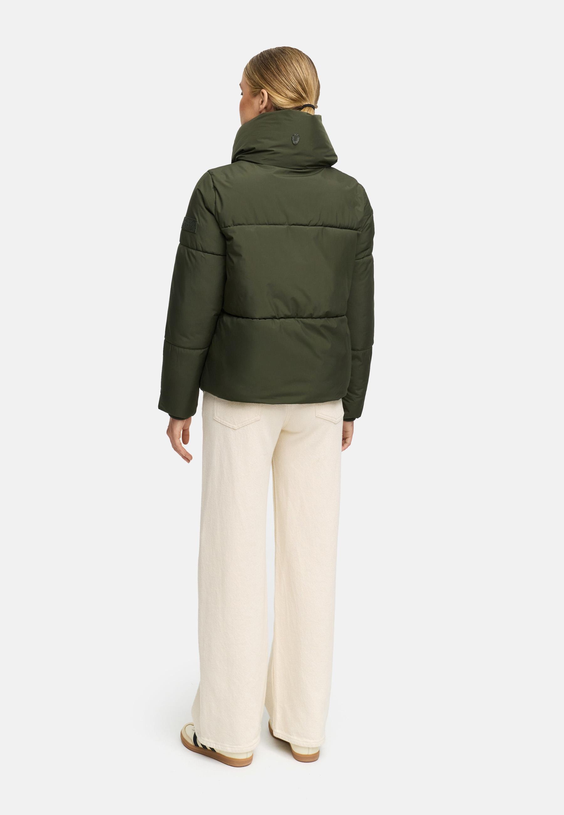 Navahoo Outdoorjacke »Traumelfe 14«, ohne Kapuze, Winter Steppjacke mit hohem Kragen