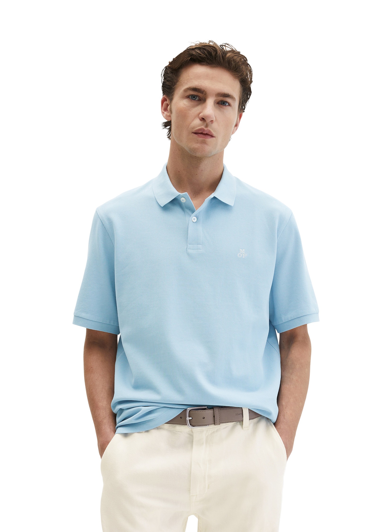 Marc OPolo Poloshirt "aus reiner Bio-Baumwolle"