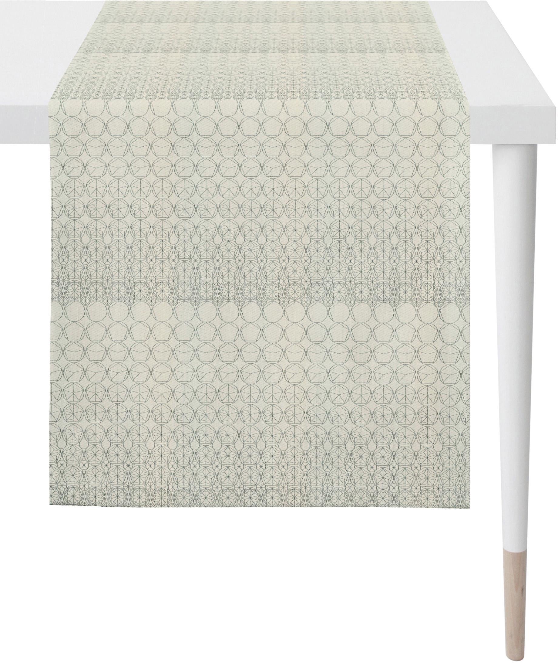 APELT Tischläufer "1308 Loft Style, Jacquard" Fleckschutz günstig online kaufen