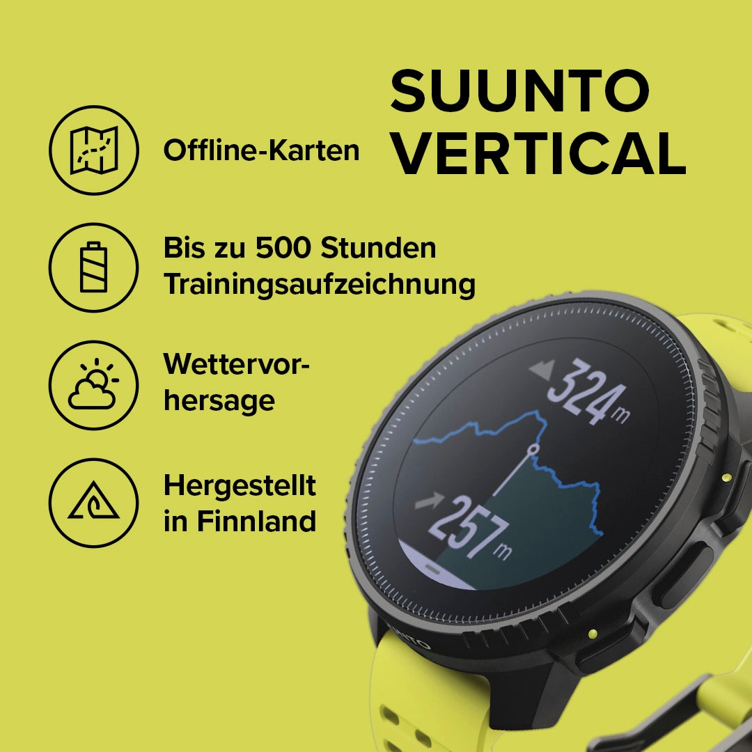 Suunto Smartwatch »Vertical«, (3,56 cm / 1,4 Zoll),)