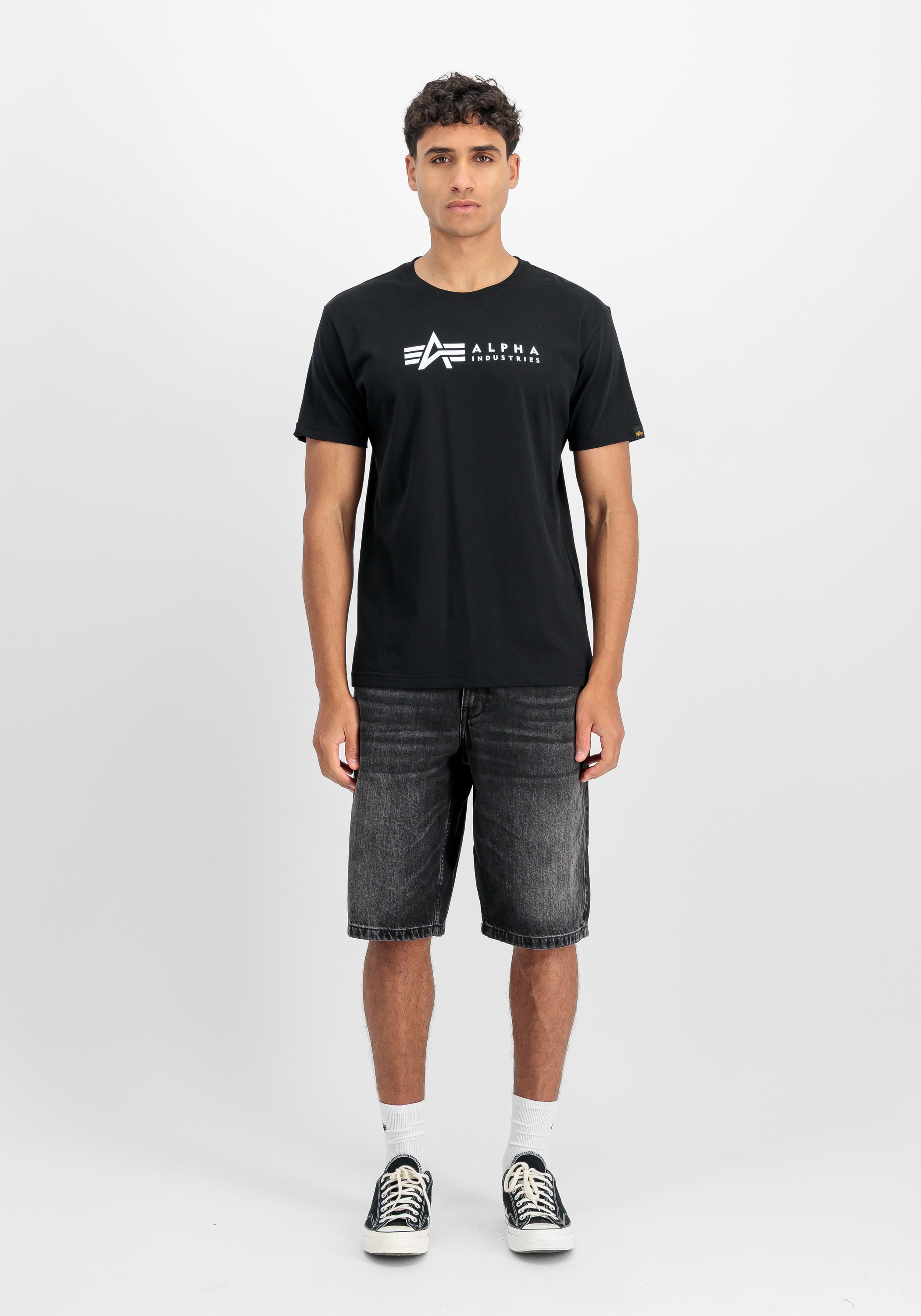 Thumbnail - Alpha Industries T-Shirt "Alpha Label T-Shirt 2 Pack"