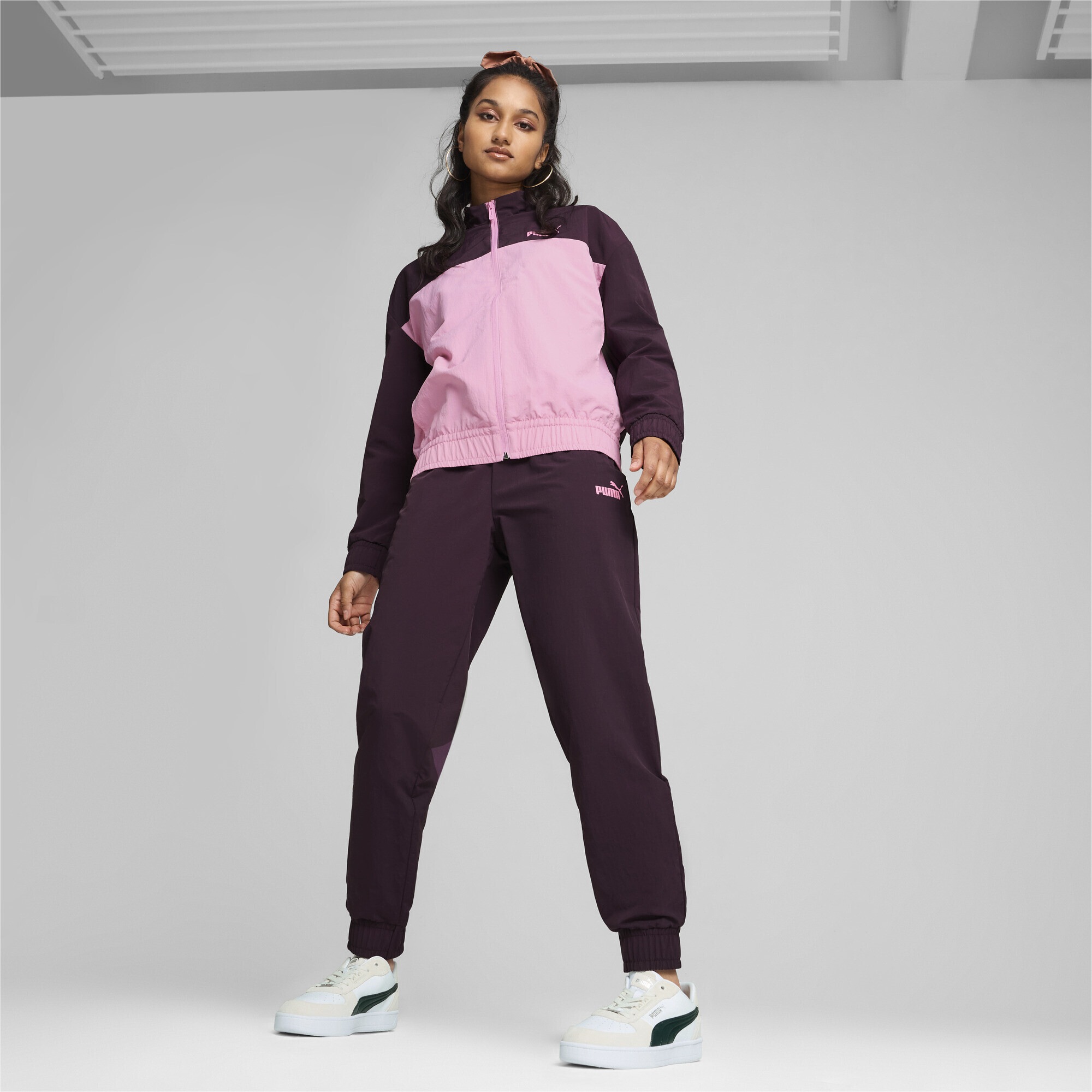 PUMA Trainingsanzug »Trainingsanzug aus Webware Damen«