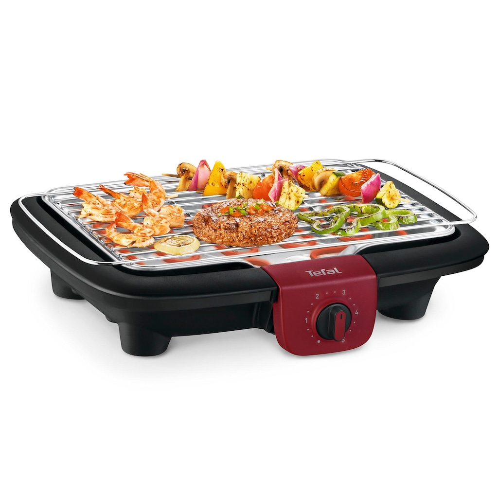 Tefal Tischgrill »BG90E5 Easygrill Adjust«, 2300 W, 870 cm² Grillfläche, Auffangschale, regelbares Thermostat