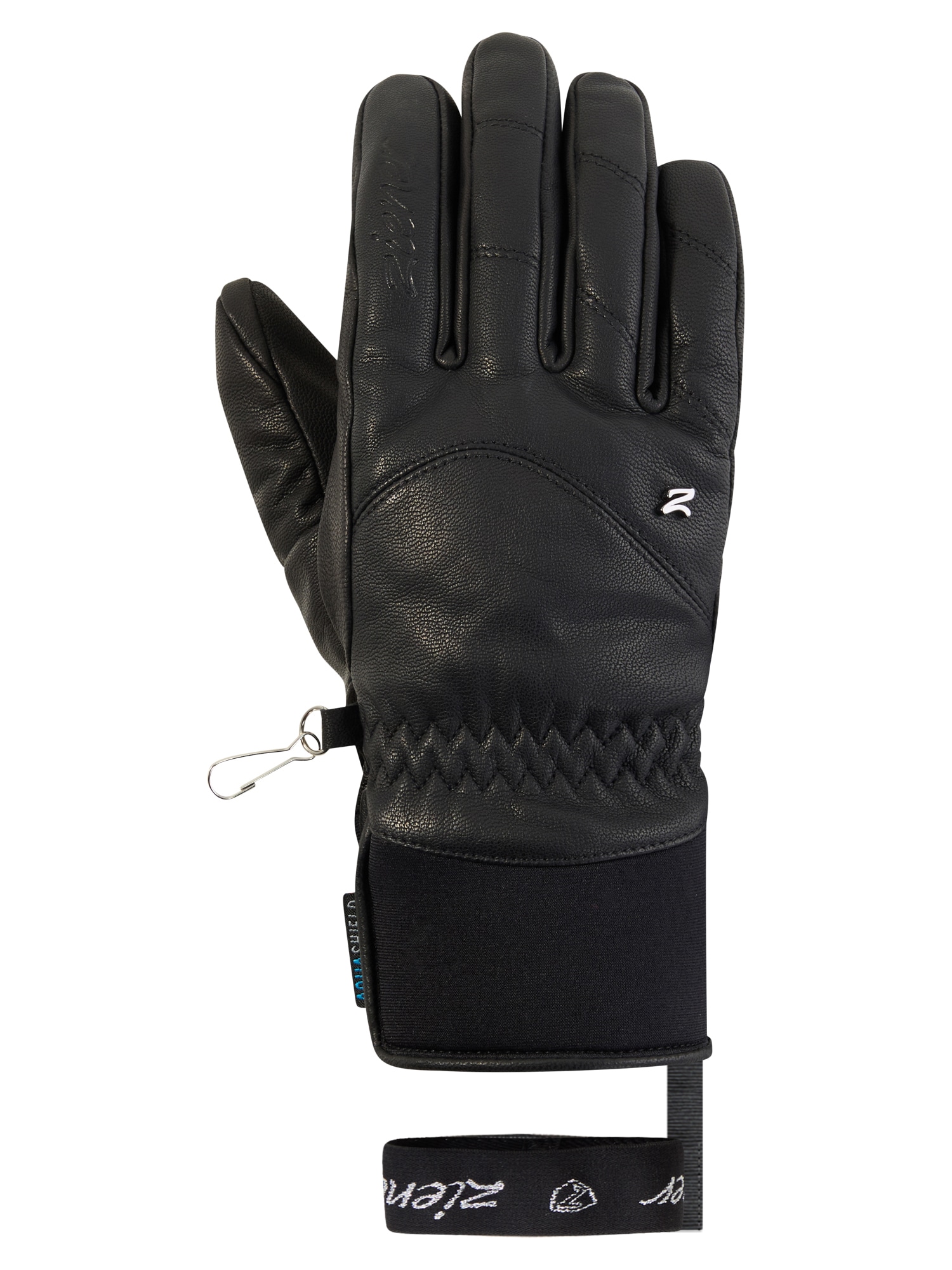 Ziener Skihandschuhe »KJENT-Z AQUASHIELD® PrimaLoft® DAMEN« wasserdicht, winddicht, atmungsaktiv, extra warm, Leder