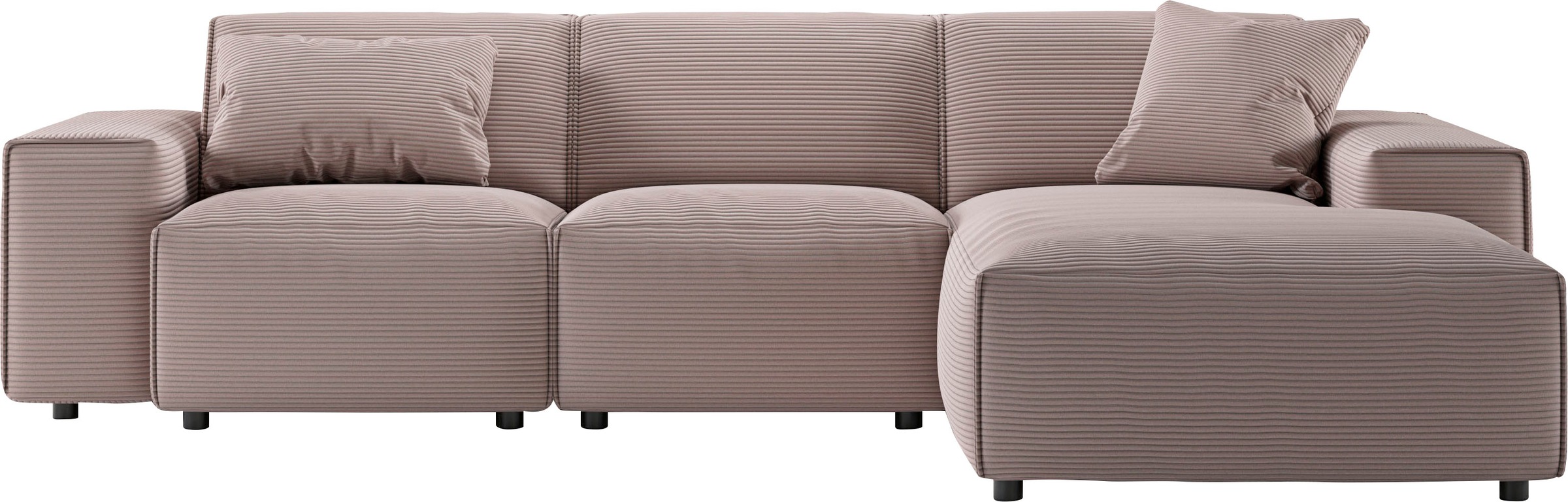 Home affaire Ecksofa "Glimminge L-Form auch in Breitcord, Feincord + Easy c günstig online kaufen