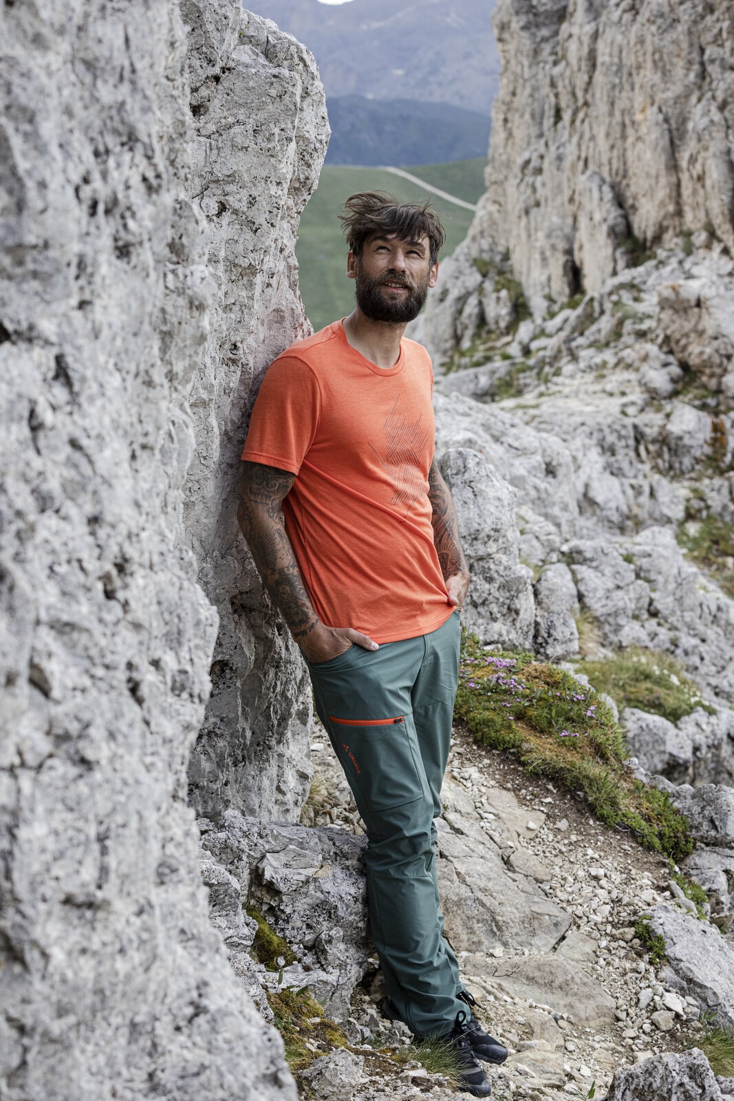 VAUDE Funktionsshirt »MEN'S TEKOA T-SHIRT III« sportliche Passform, Kurzarm, für Sport und Outdoor