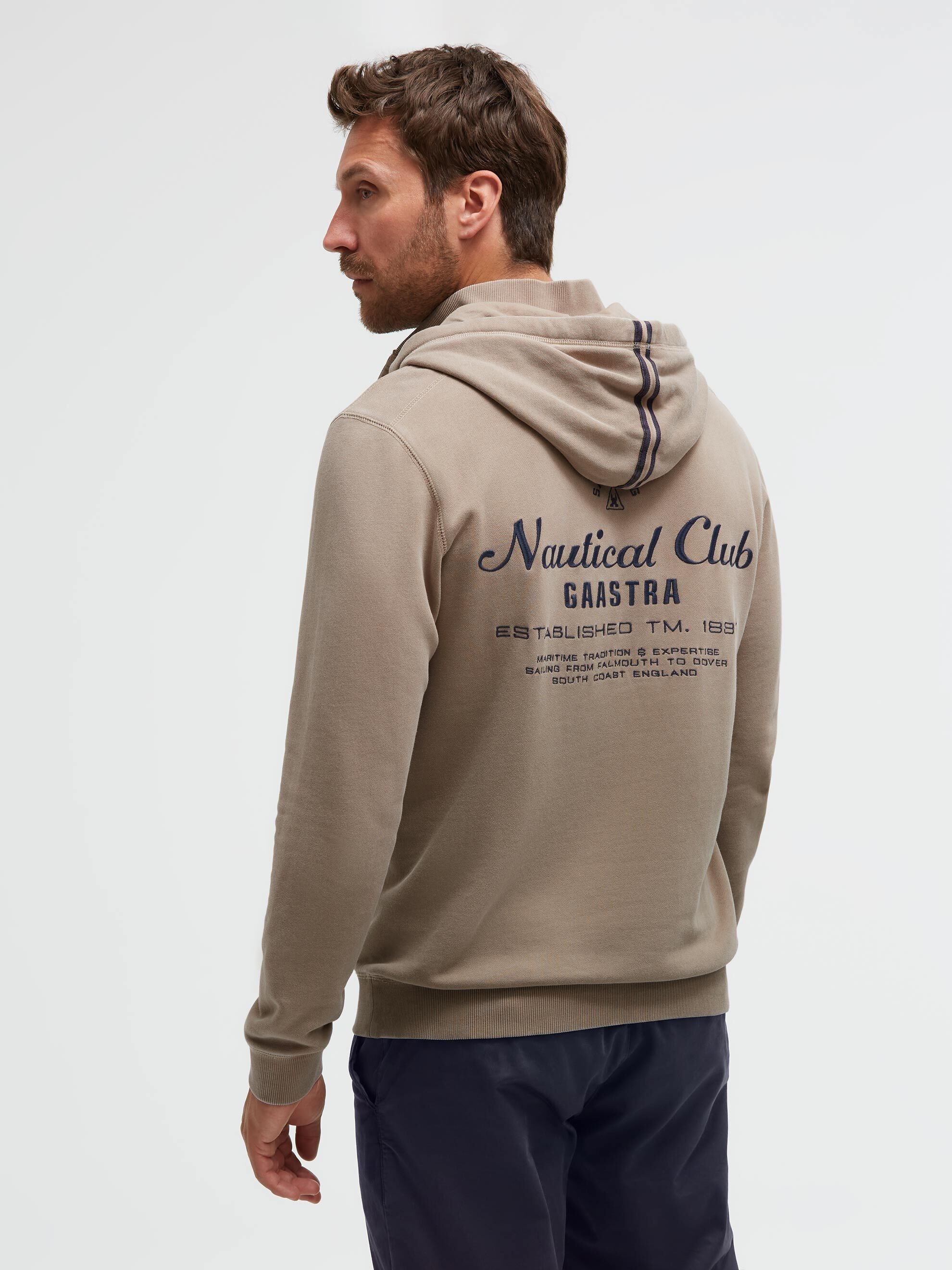 Gaastra Kapuzensweatshirt , mit Stehkragen
