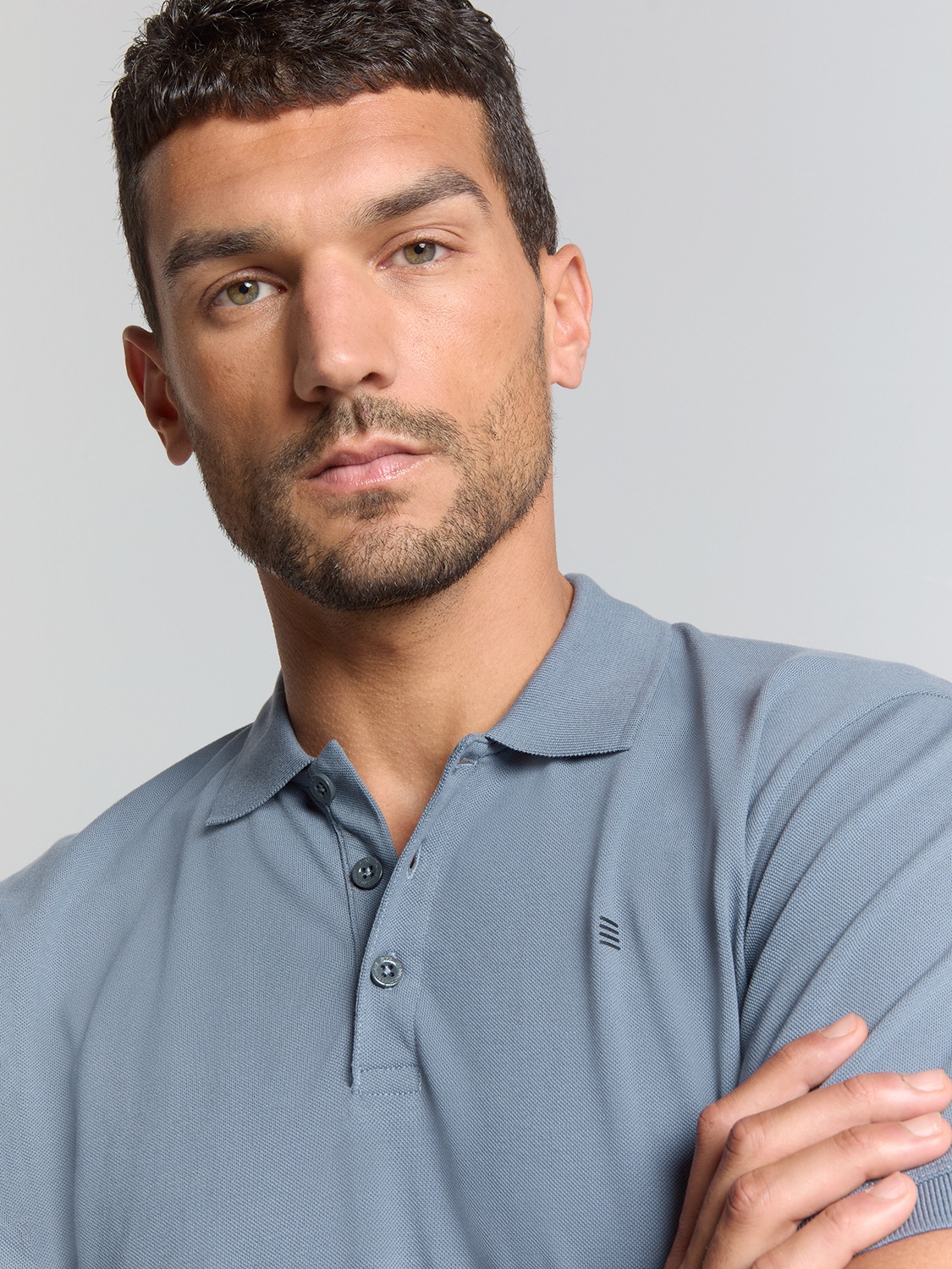 NO EXCESS T-Shirt »No Excess Piqué Poloshirt«