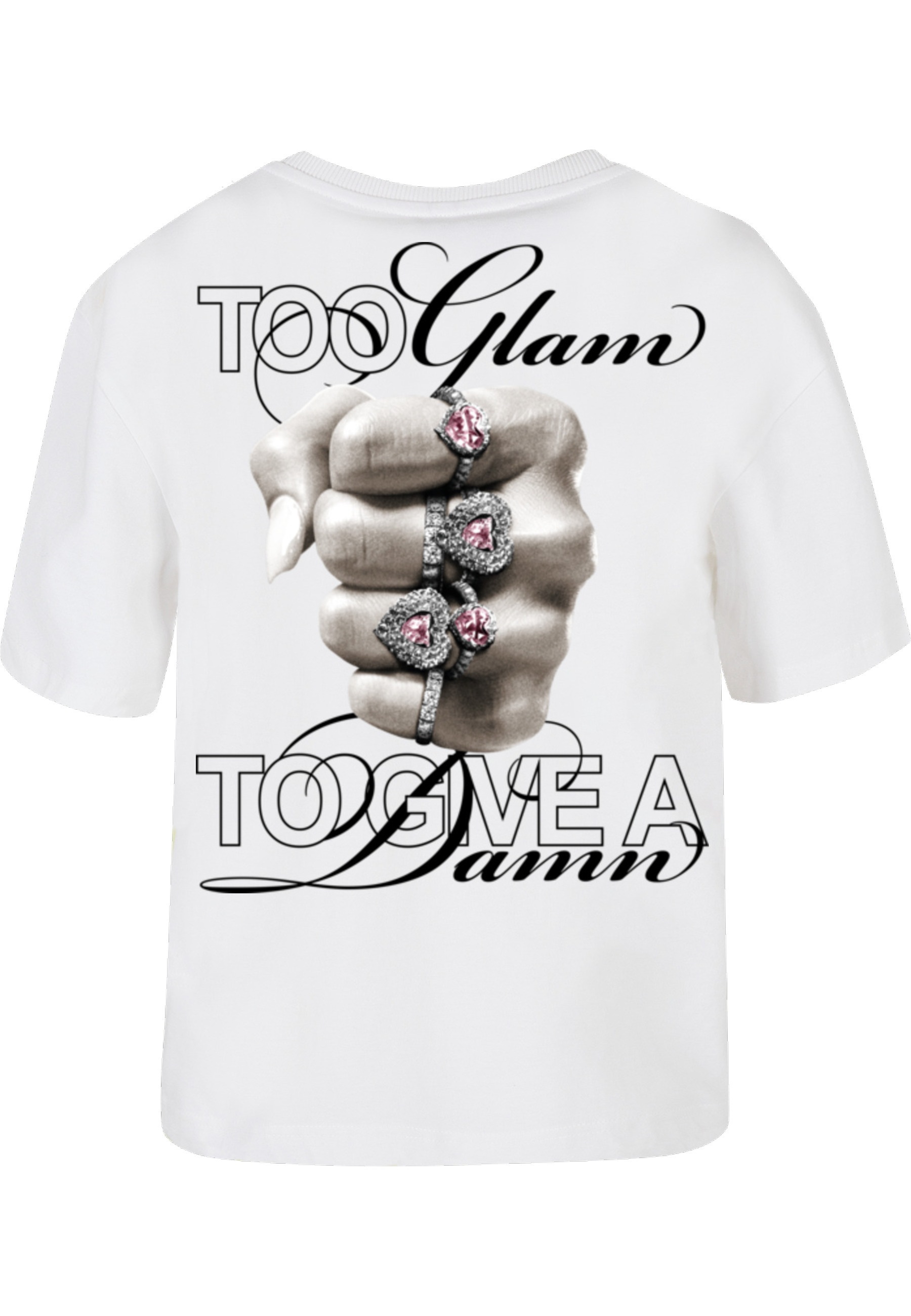 Miss Tee T-Shirt "Miss Tee Give A Damn Tee" 1 Stk. günstig online kaufen