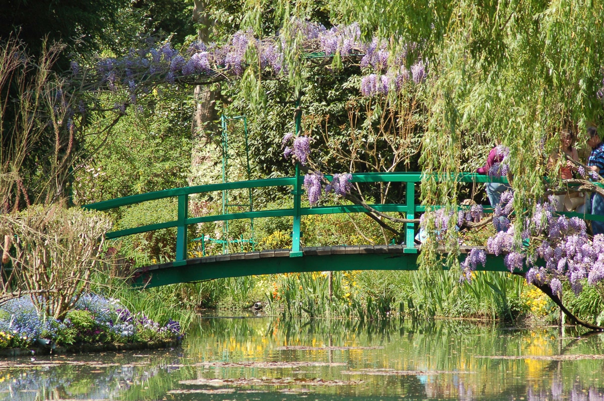 Papermoon Fototapete "Giverney - Monets Garten."