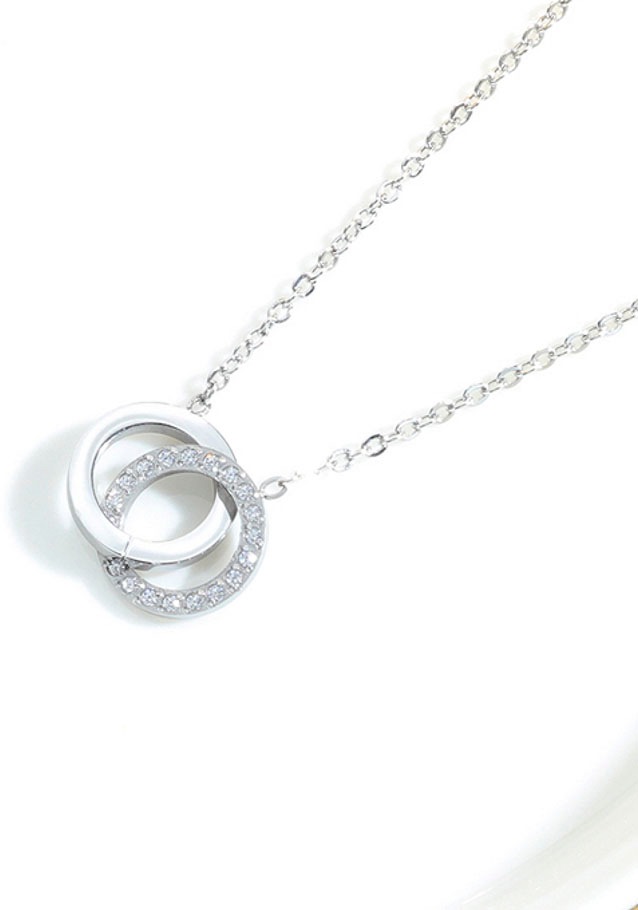 Firetti Kette mit Anhänger »Schmuck Geschenk Unity«, mit Zirkonia (synth.)