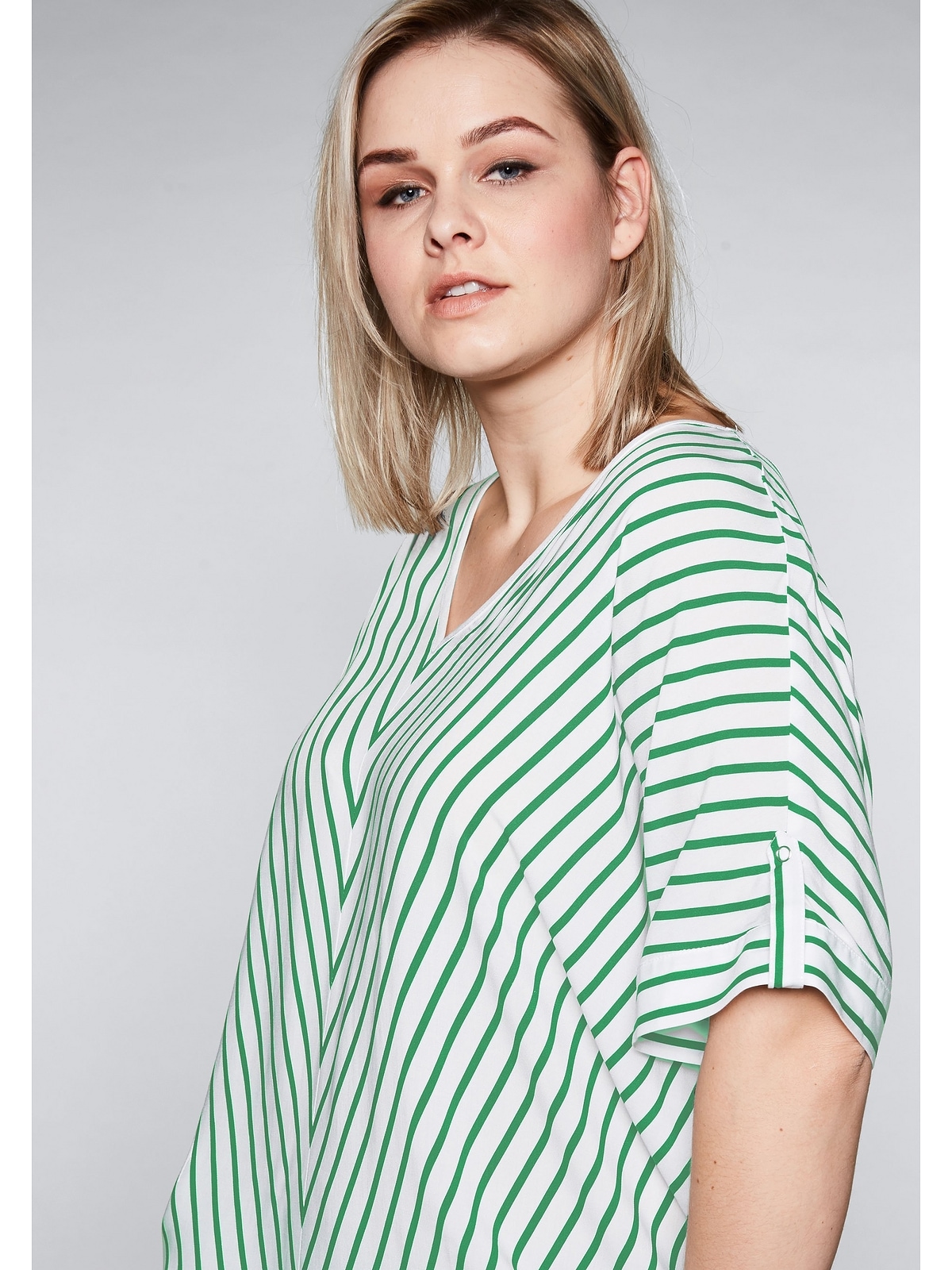 Sheego Tunika »Große Größen«, in Oversize-Form mit Streifen