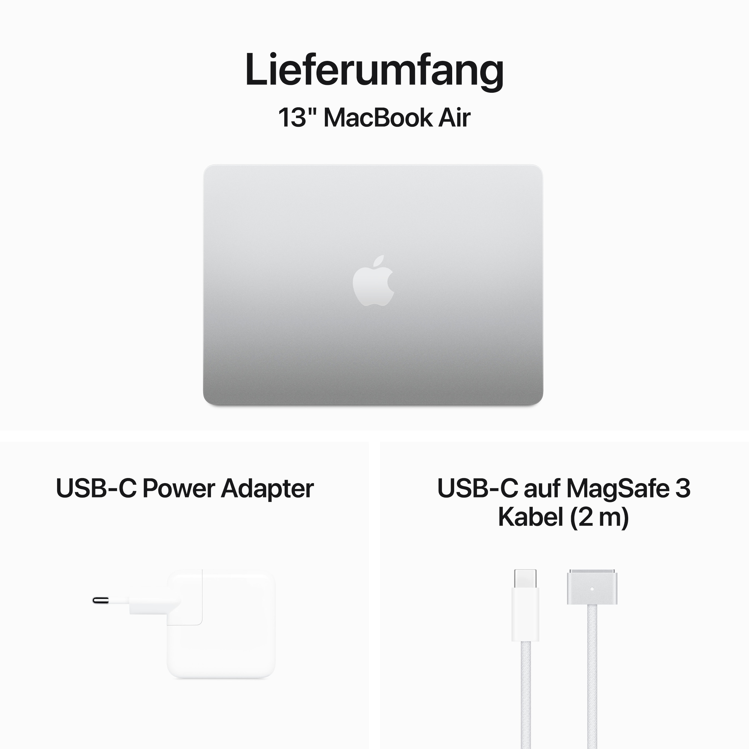 Apple Notebook »MacBook Air 13" CTO«, 34,46 cm, / 13,6 Zoll, Apple, M3, 10-Core GPU, 1000 GB SSD