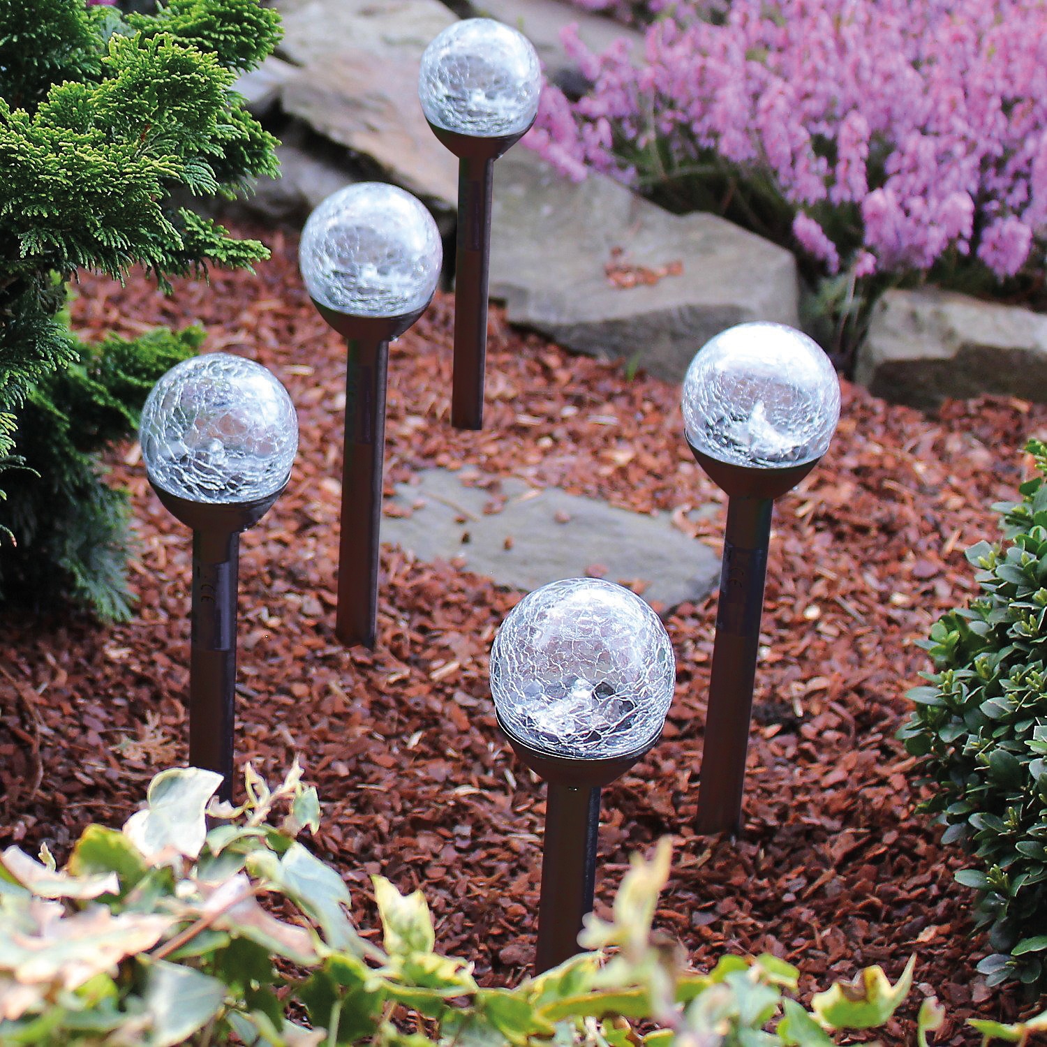 Think@Pets Gartenleuchte »BALLS« lemputės LED-Boa...