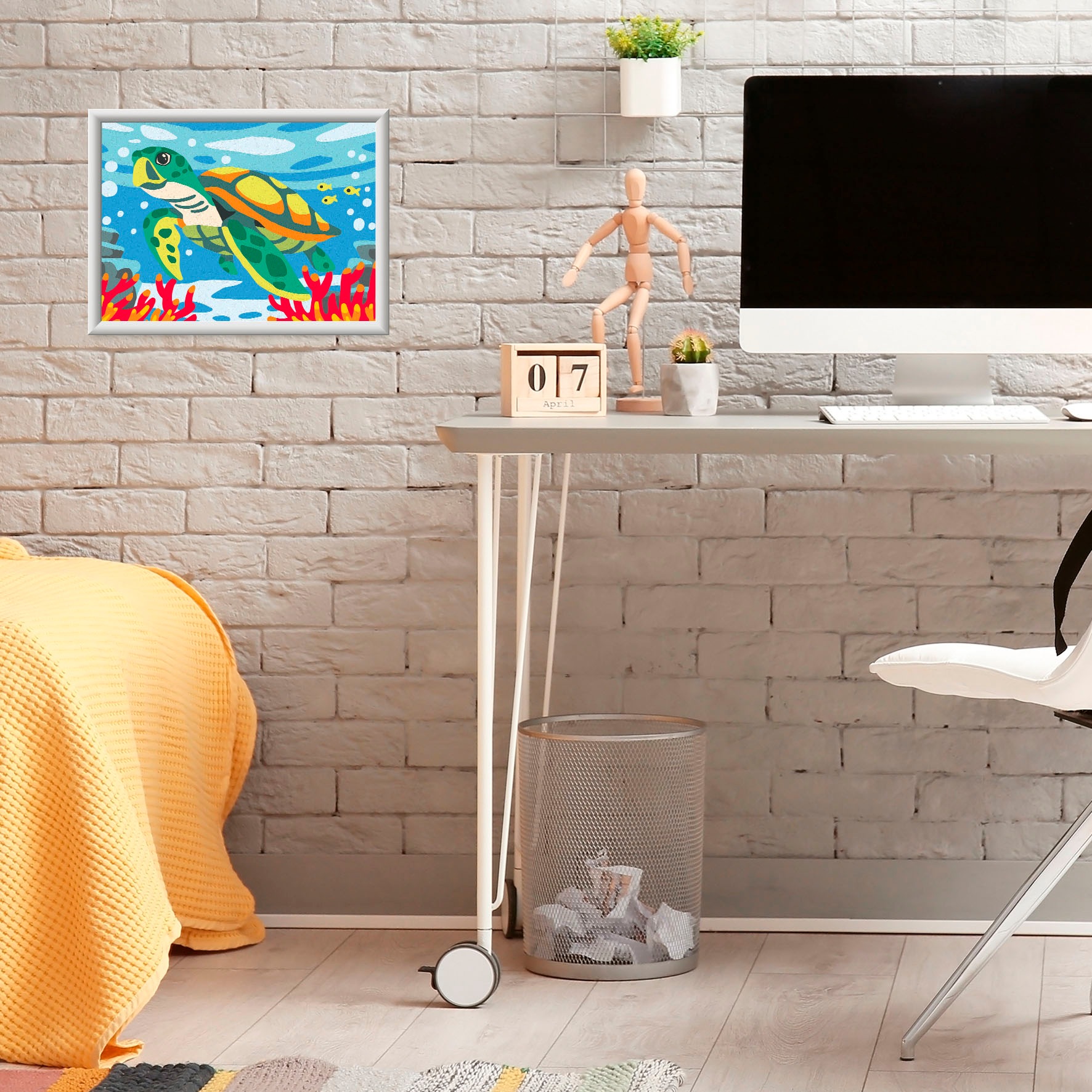 Ravensburger Malen nach Zahlen »CreArt, Meeresschildkröte«, Made in Europe