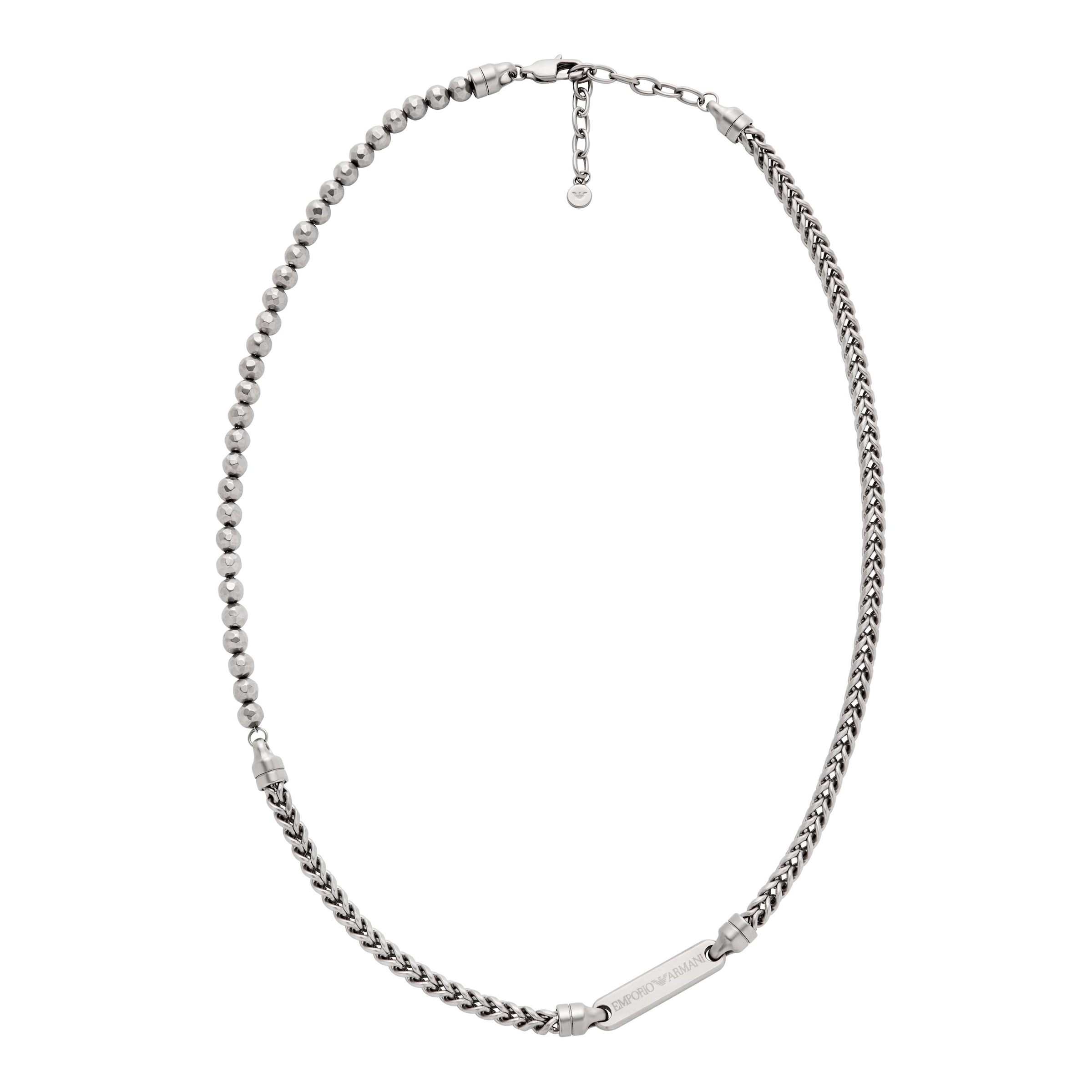 Emporio Armani Kette ohne Anhänger »Schmuck Geschenk Edelstahl, EGS3182040«