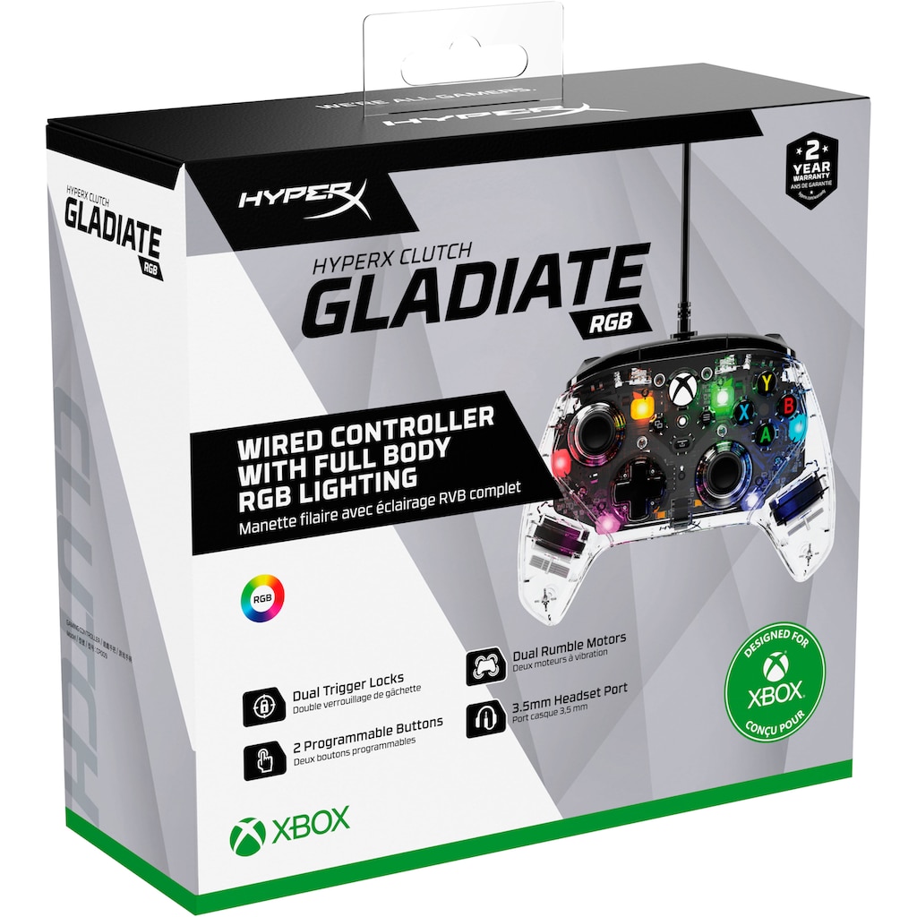 HyperX Gaming-Controller »Clutch Gladiate RGB«