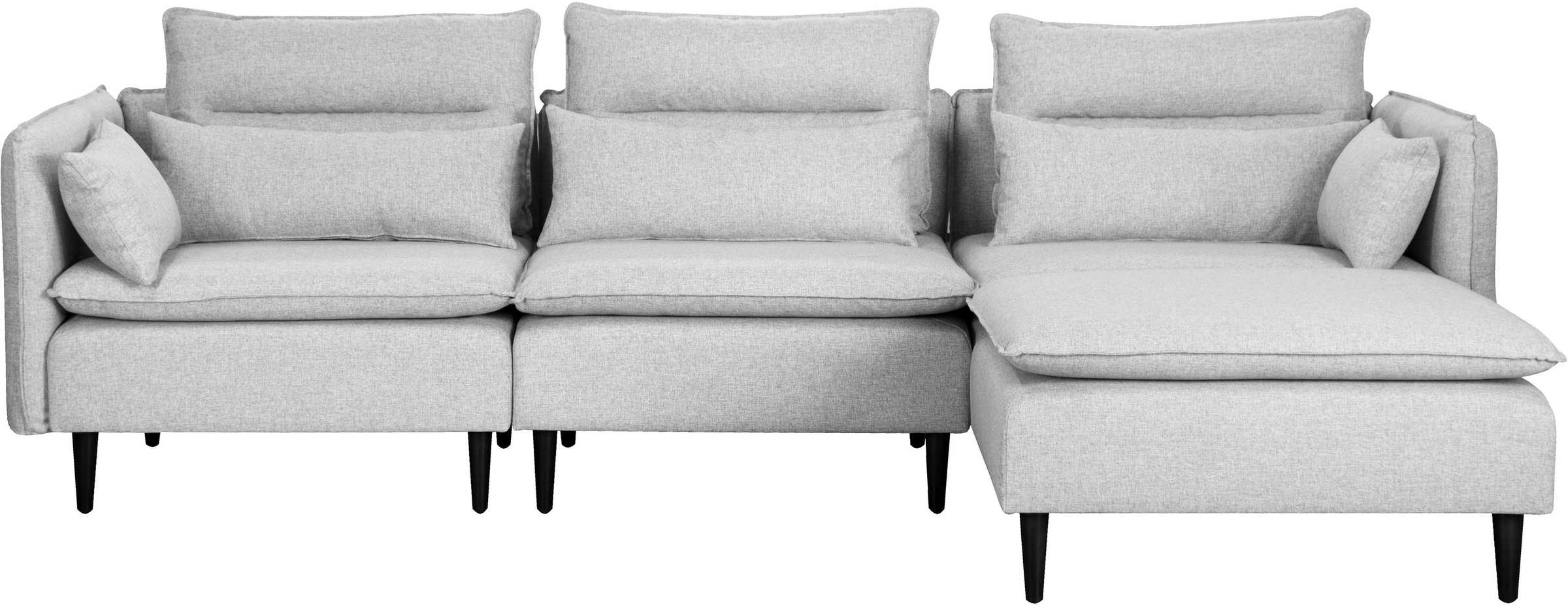 andas Ecksofa »ALVIK L-Form«, zusammengesetzt aus Modulen, erweiterbar mit Modulen der Serie