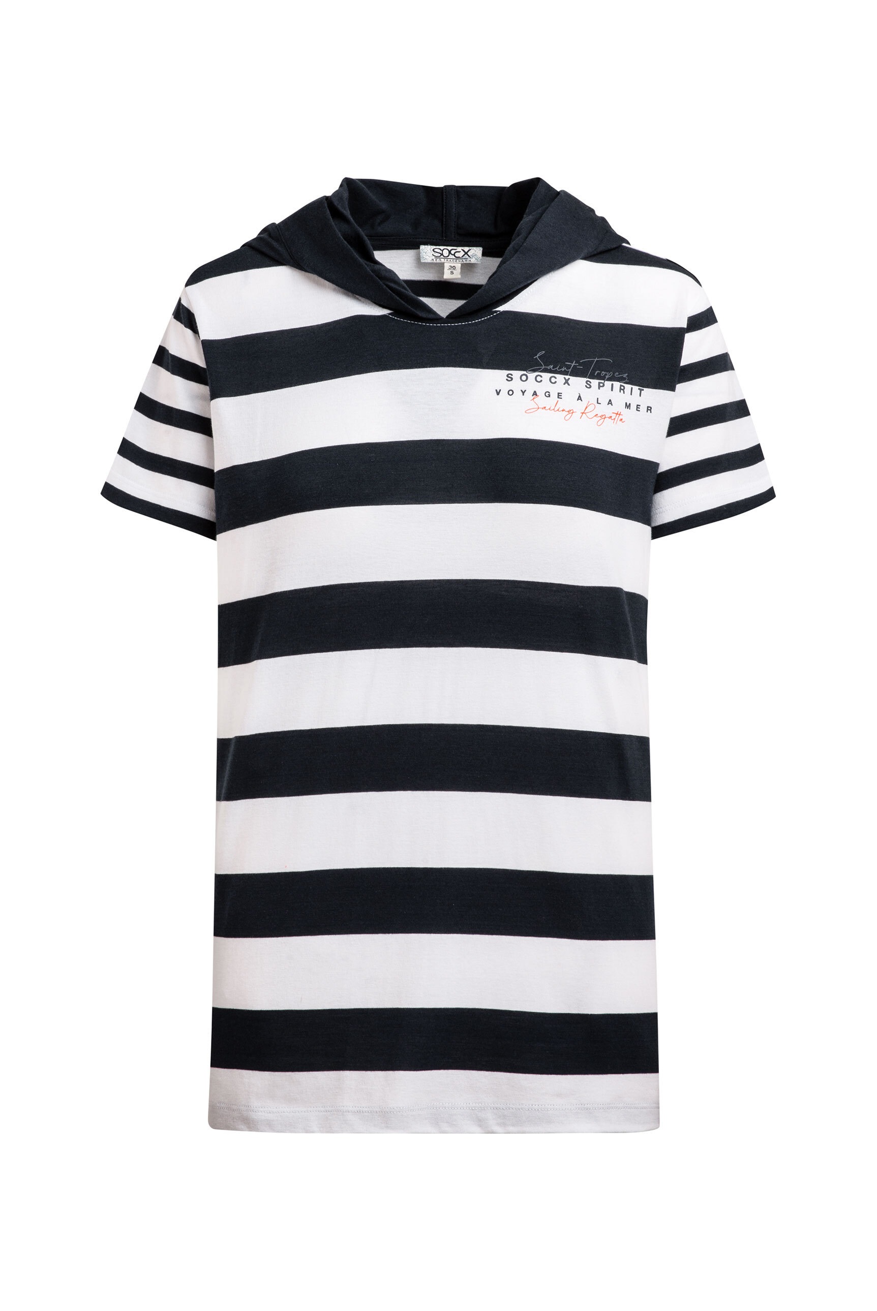 SOCCX Rundhalsshirt aus Baumwolle