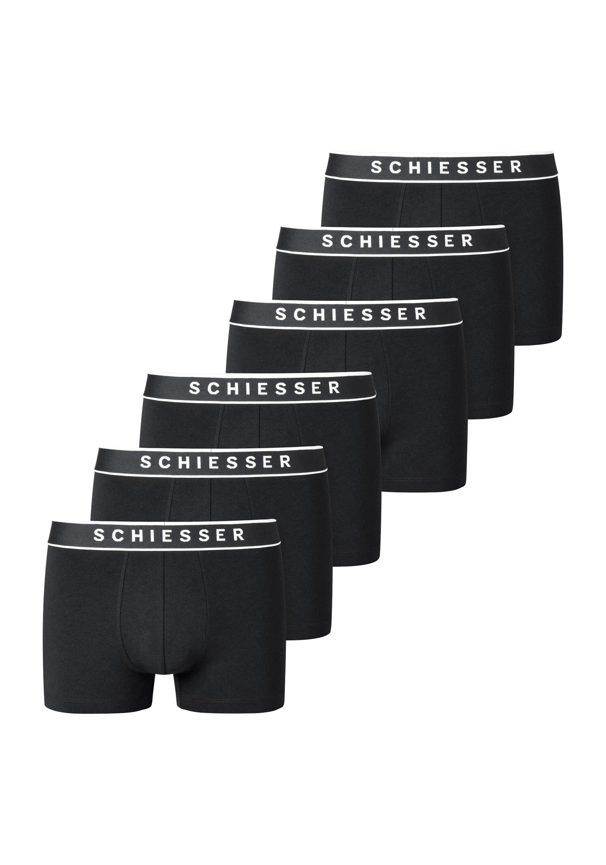 Schiesser Boxershorts "Boxershort 3PACK Shorts 6er Pack"