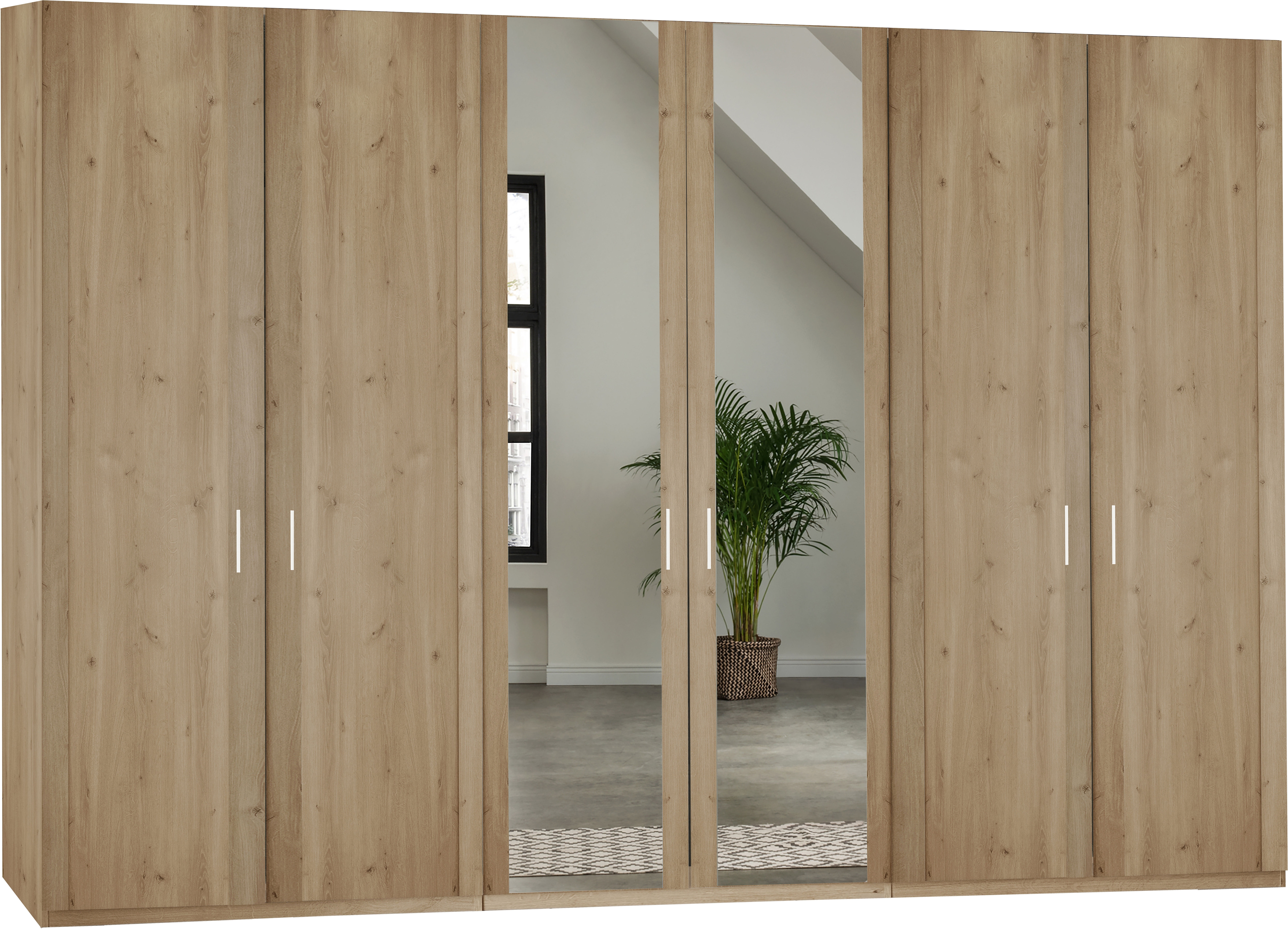 WIEMANN Drehtürenschrank "Bern" hochwertige Beschläge inkl. Türdämpfung günstig online kaufen