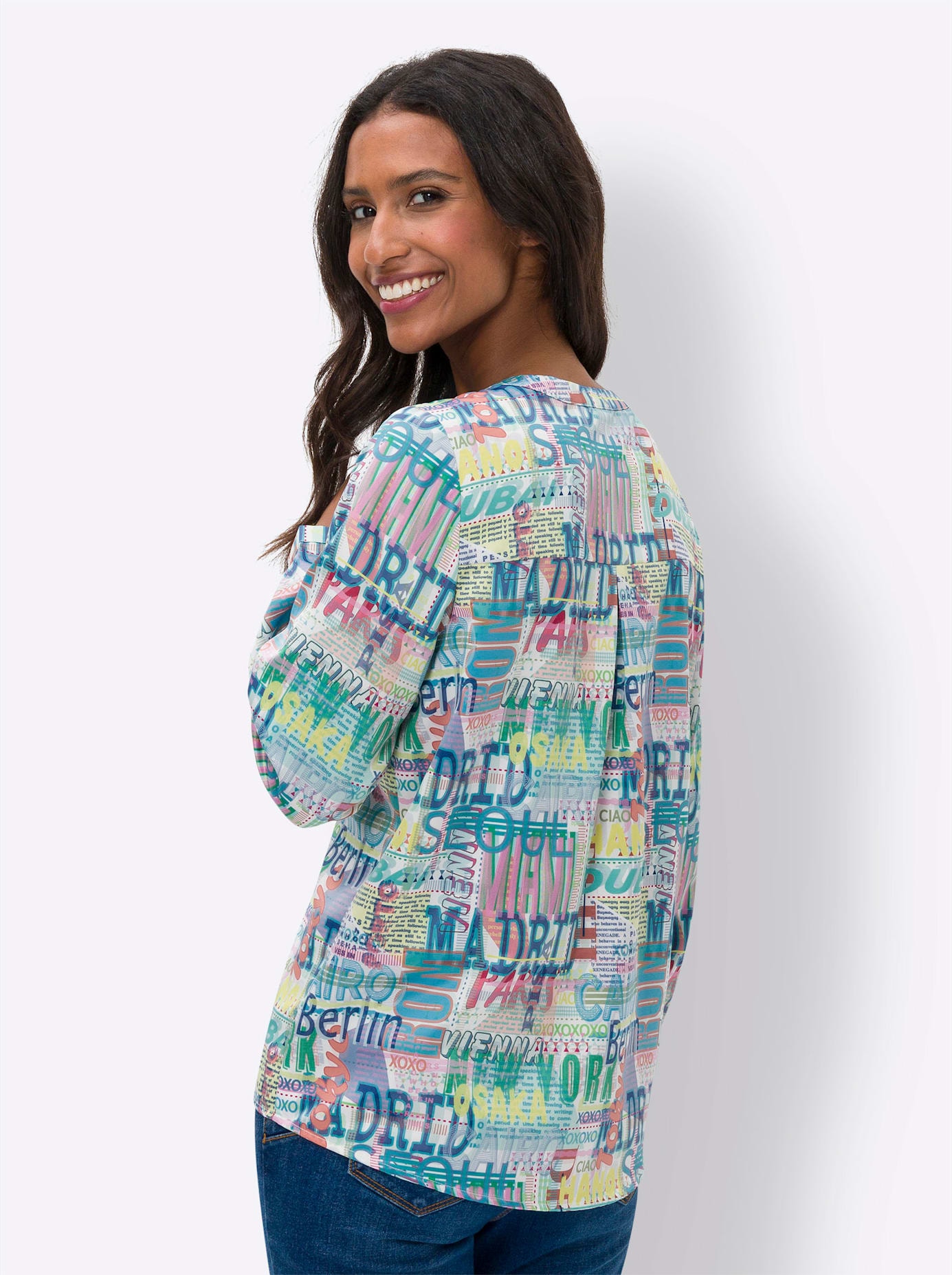 heine Druckbluse