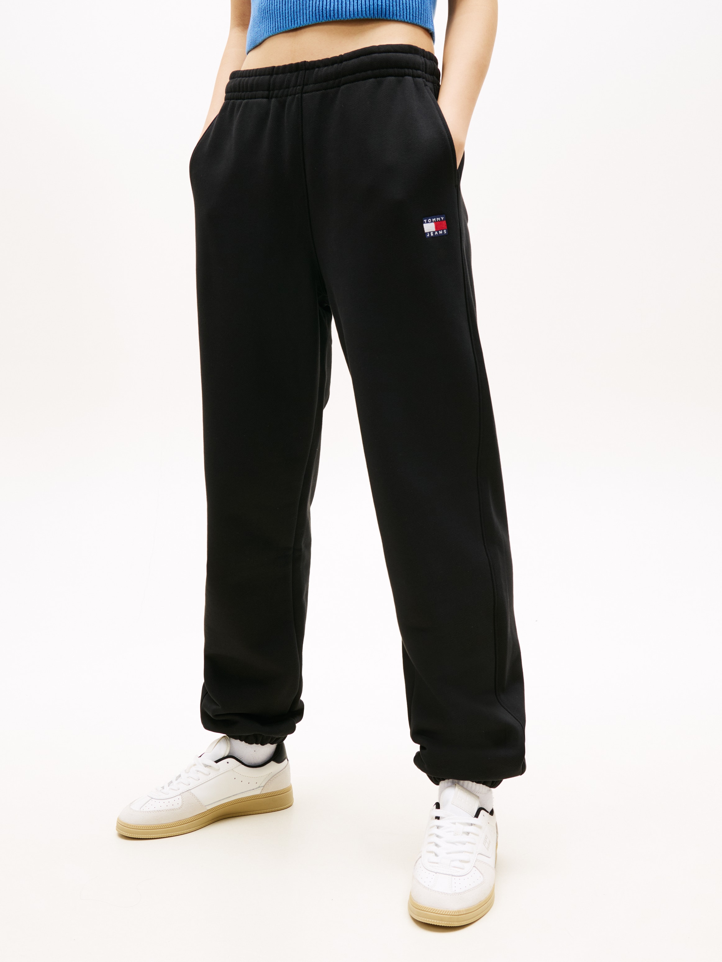 Tommy Jeans Sweathose "TJW BADGE SWEATPANT" Baumwolle, Badge