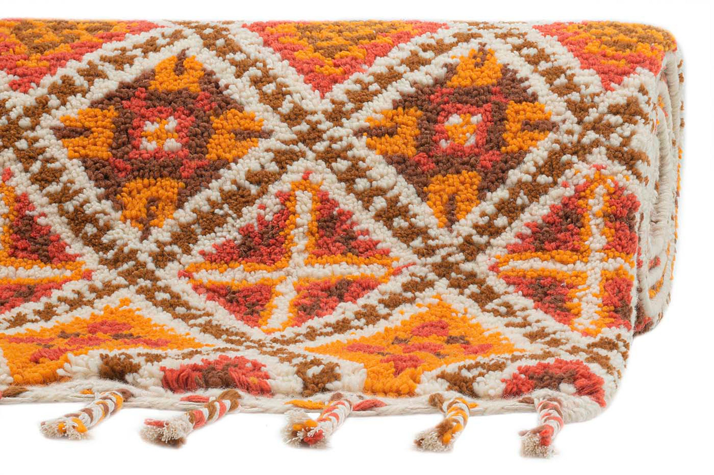 THEKO Marmoucha Rug Terra 140x200cm 3